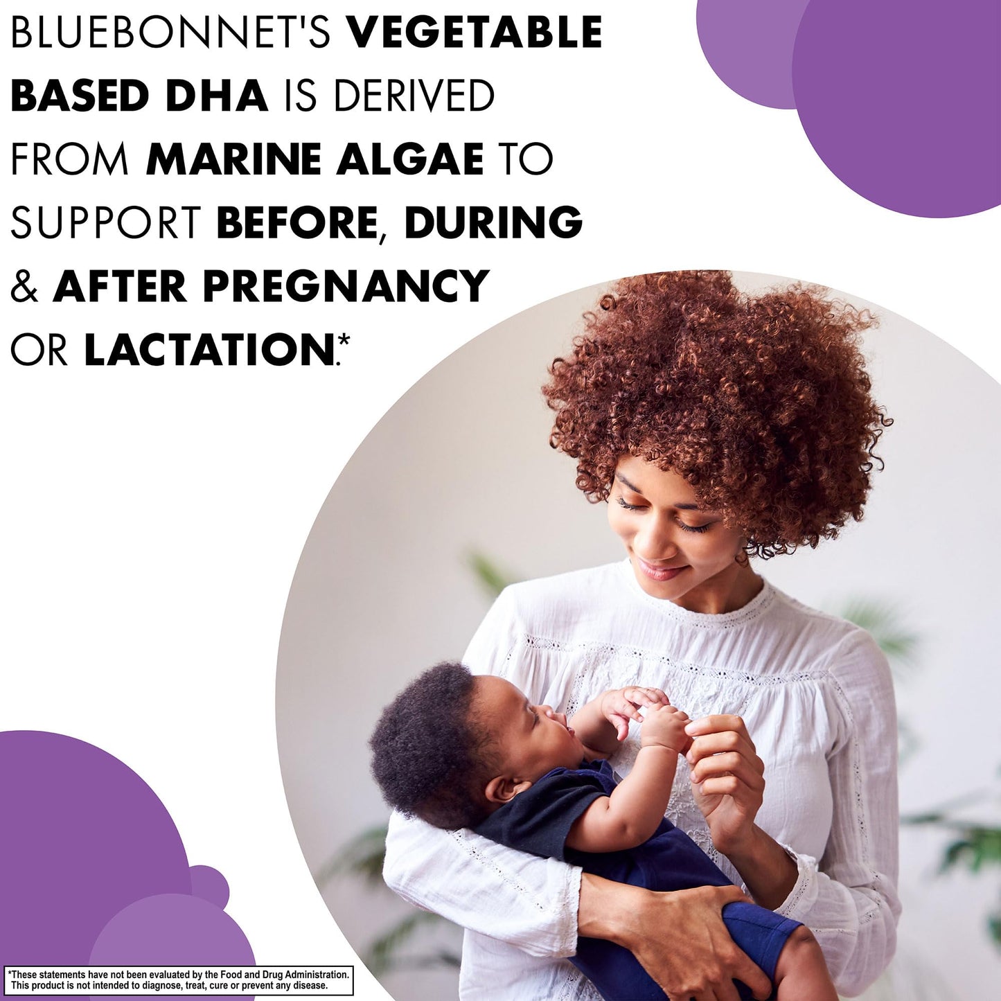 BlueBonnet Early Promise Prenatal Gentle DHA 200 mg Vegetable Capsules, 60 Count