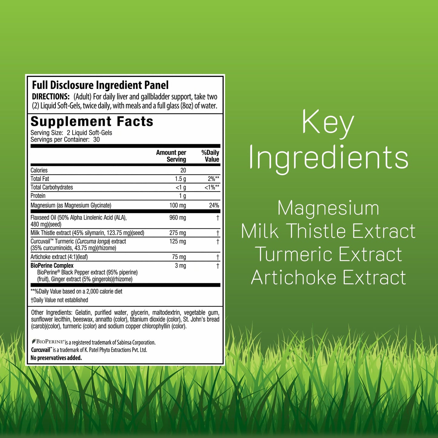 Irwin Naturals Advanced Absorption Magnesium + Milk Thistle & Turmeric Softgels 60 Count