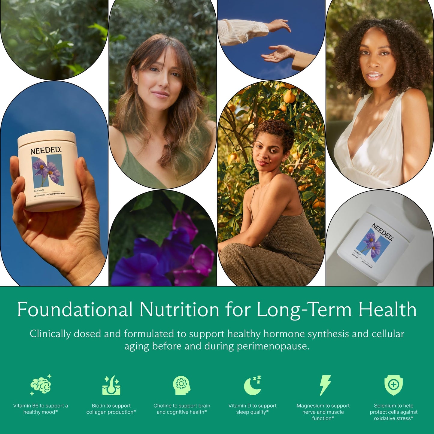 Needed. Perimenopause Supplement for Women Powder 14