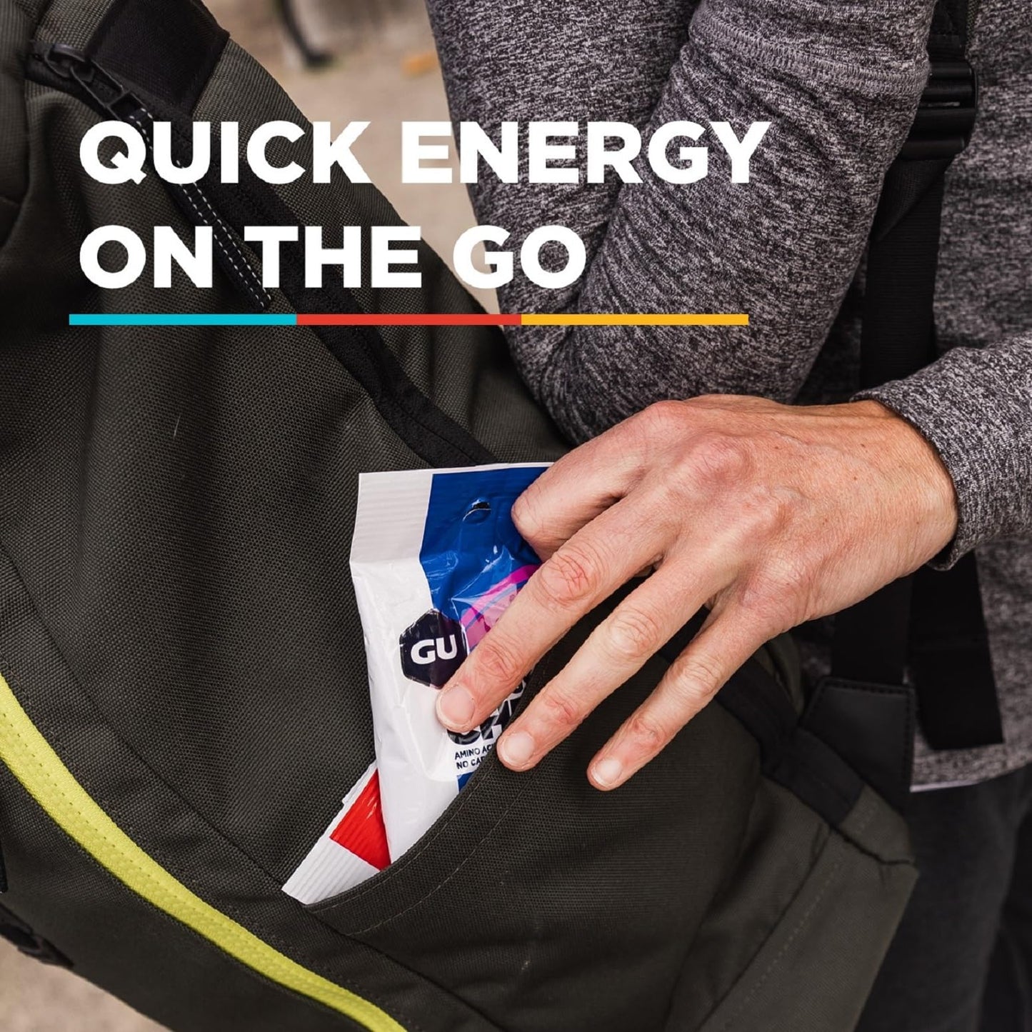 GU Energy Gel 24-Count Variety Pack and GU Energy Chews 12-Pack Variety Bundle with Amino Acids and Electrolytes