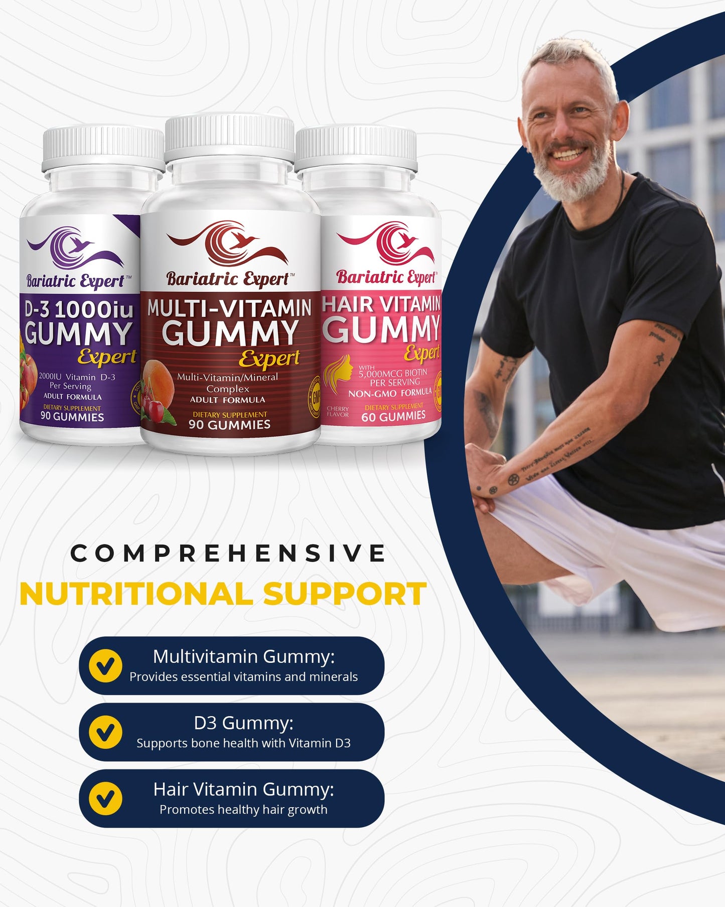 Bariatric Food Expert Bariatric Multivitamin Gummies 90 Chews