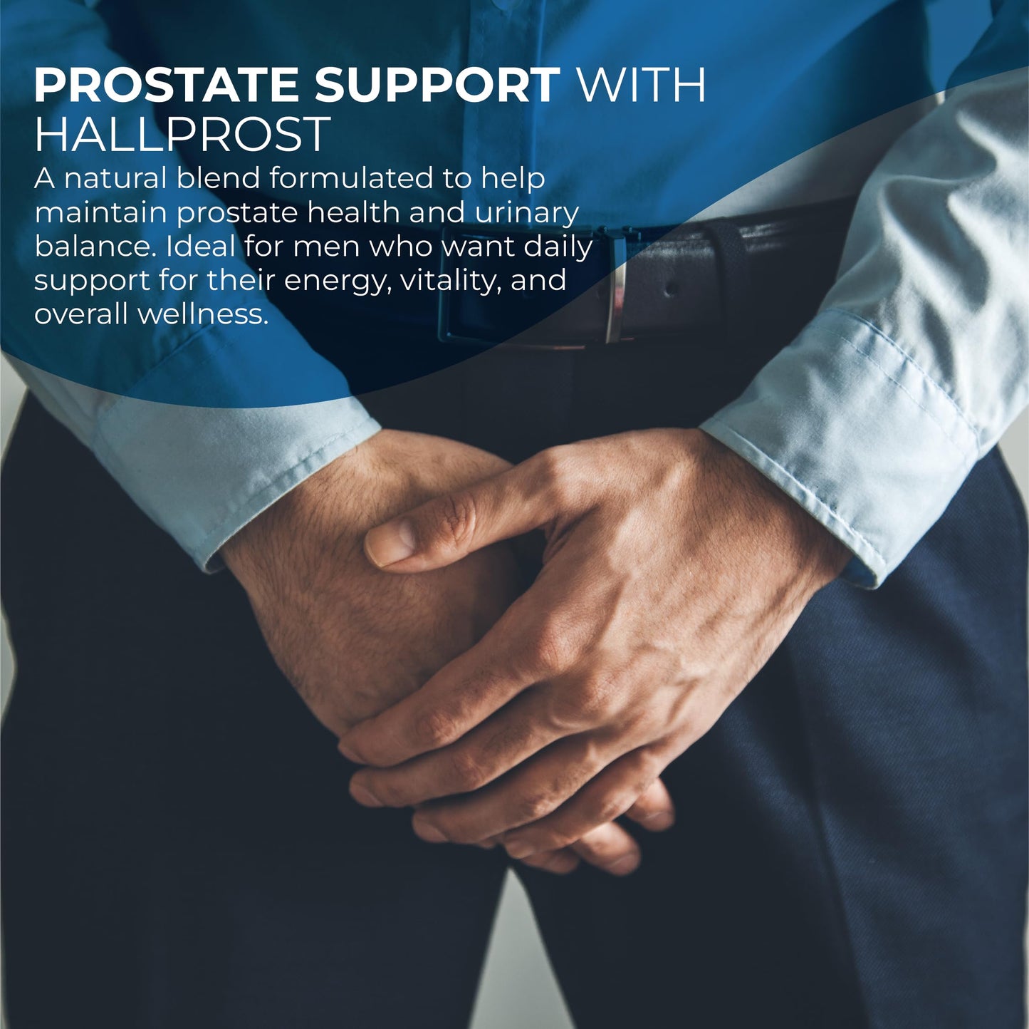 Hallusa Natural Hallprost Ultra Prostate Health Supplement for Men, 60 Capsules