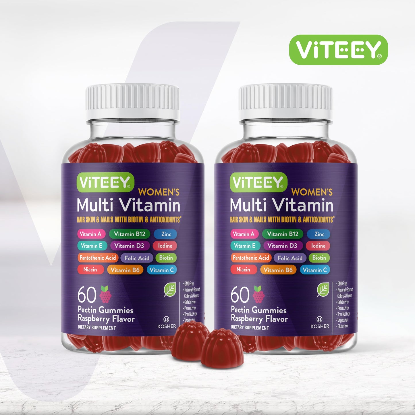 Viteey Womens Multivitamin 120 Gummies