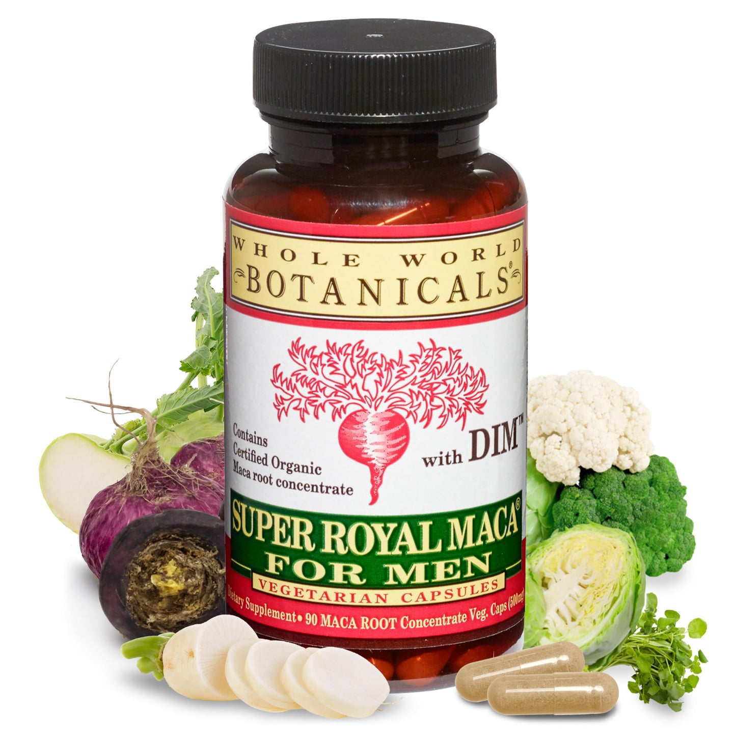 Whole World Botanicals Super Royal Maca Men 90 Capsules