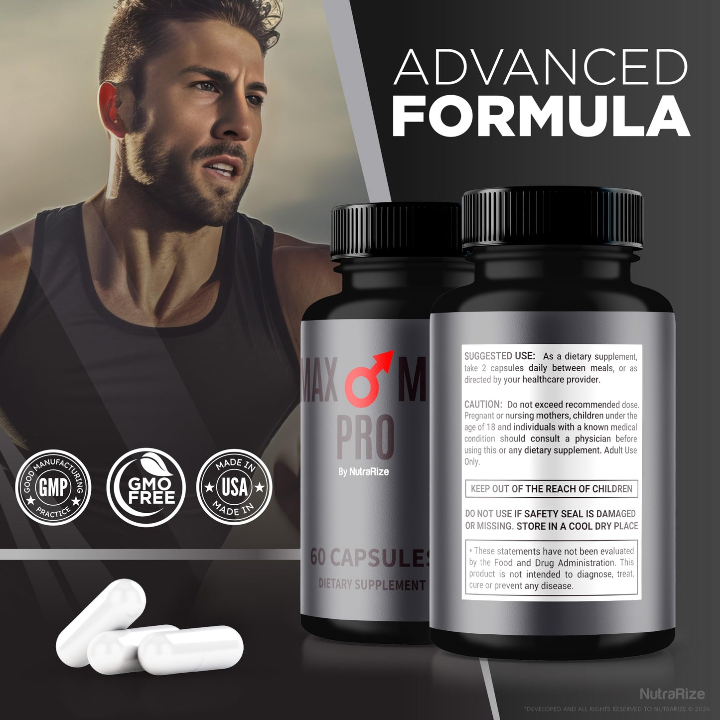 NutraRize Max Man Pro 300 Capsules
