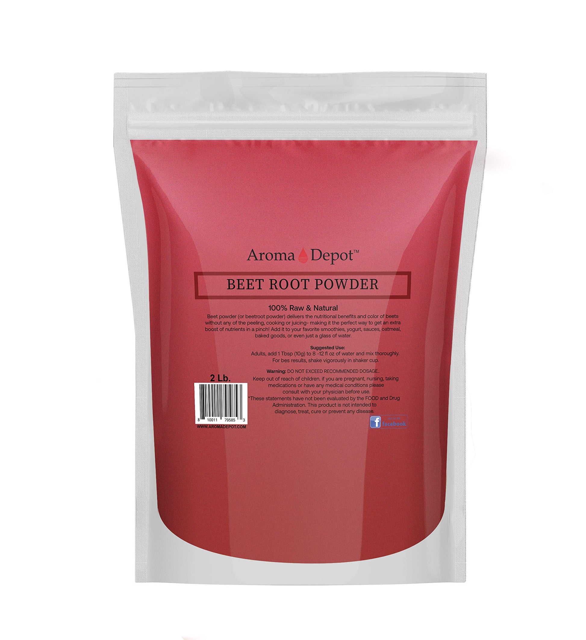 Aroma Depot Beet Root Powder 16 Ounce