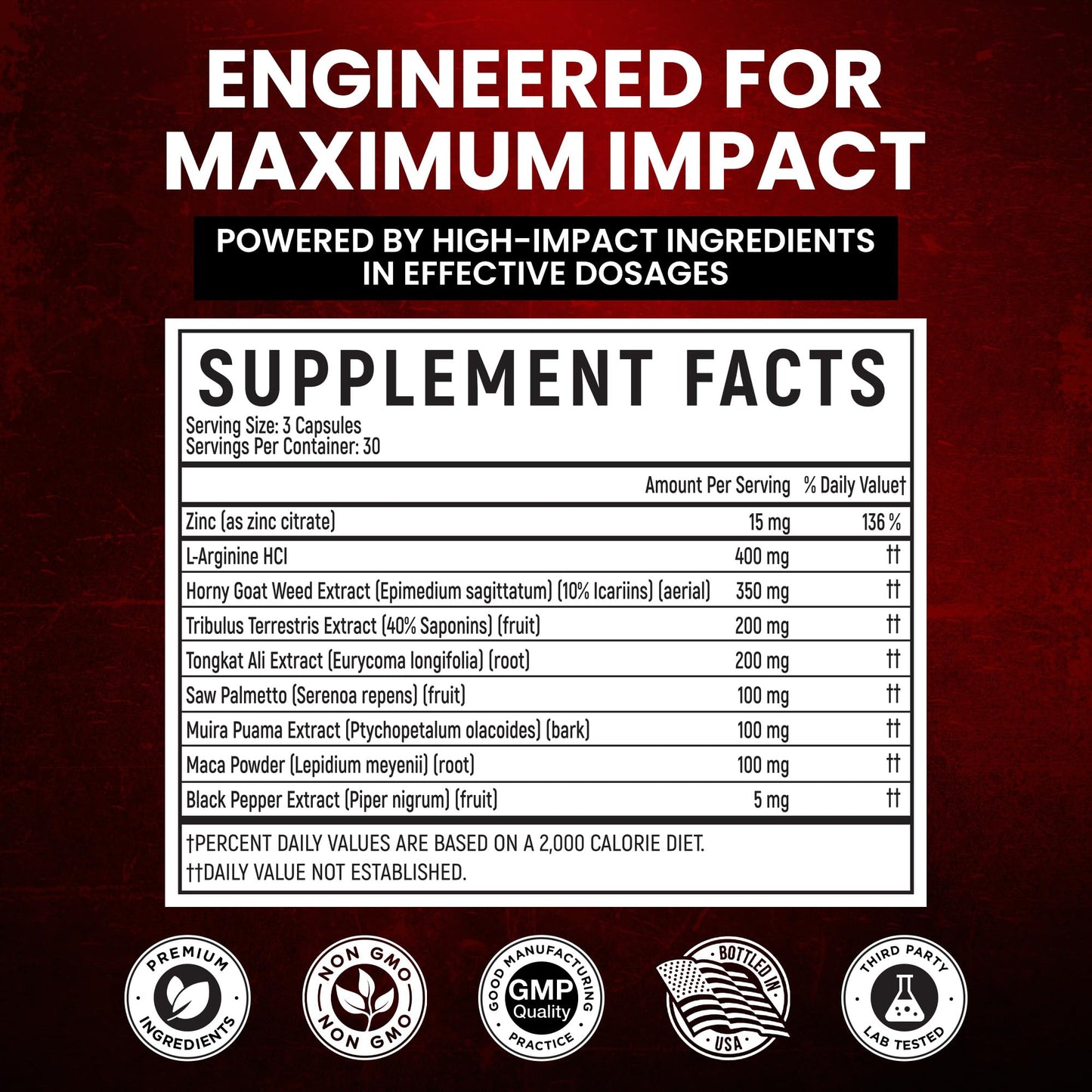 Prime Maximizers Premium Male Enhancement 90 Capsules