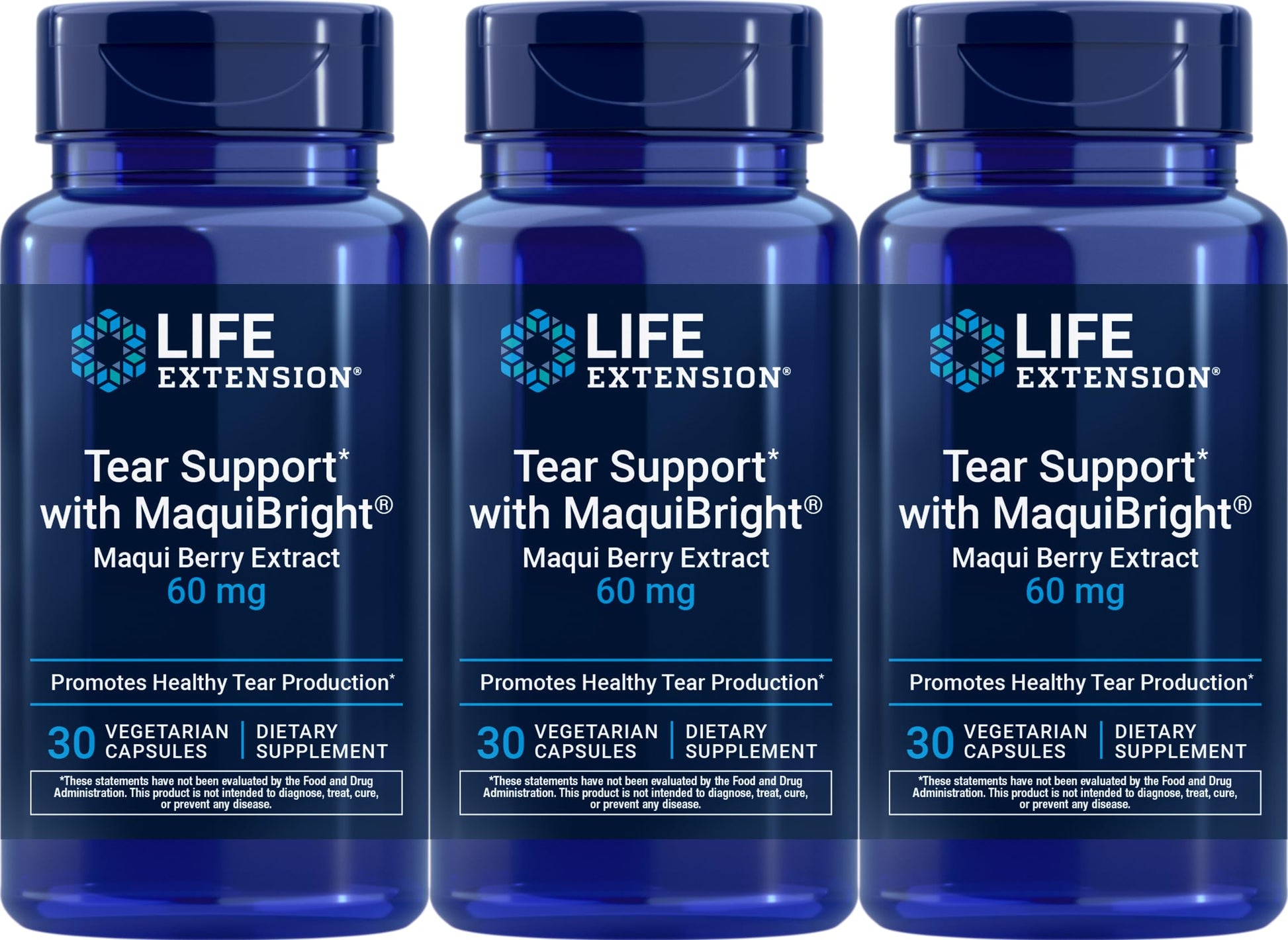 Life Extension Tear Support with MaquiBright 60 mg 90 Capsules