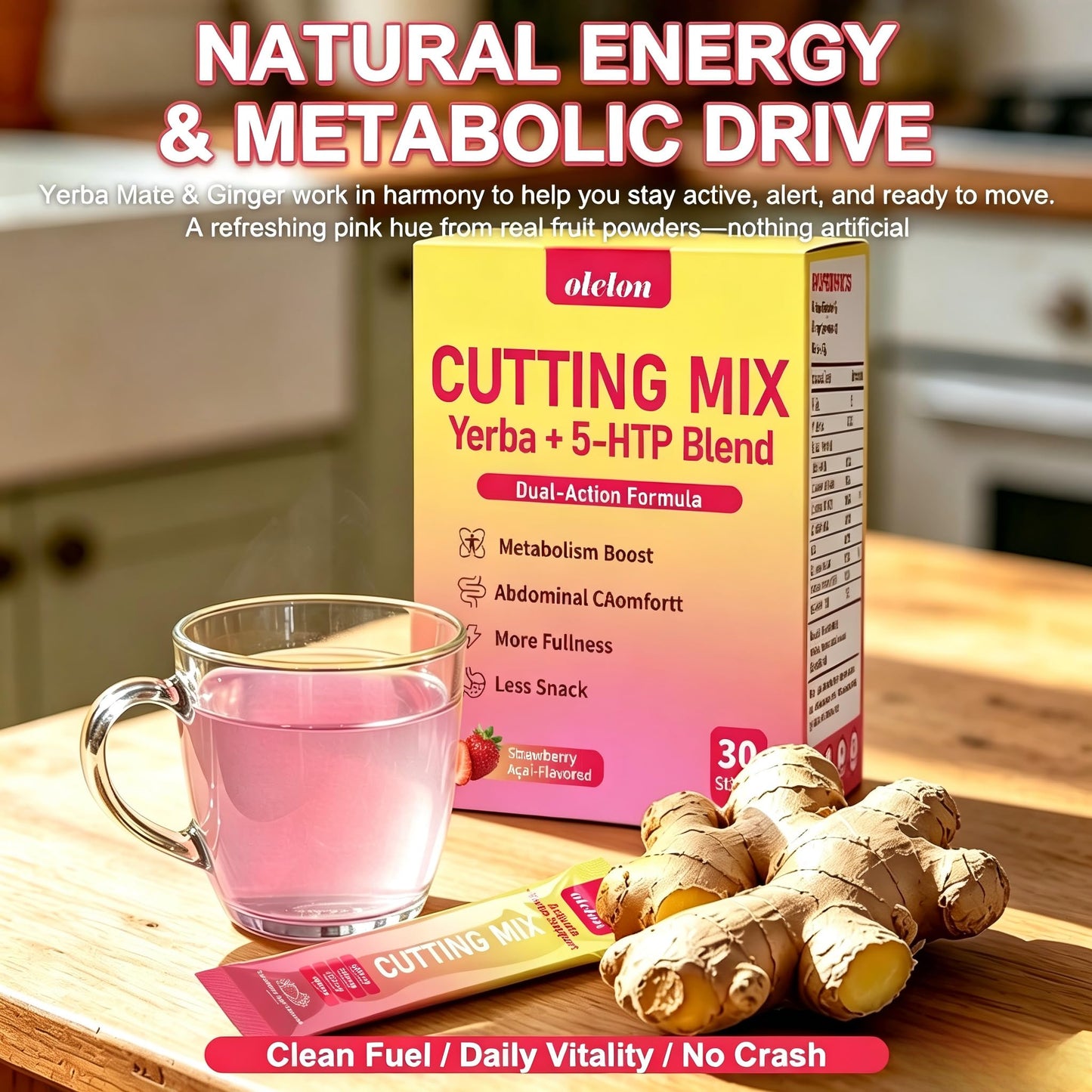 OLELON Cutting Mix Drink Powder 6-Count
