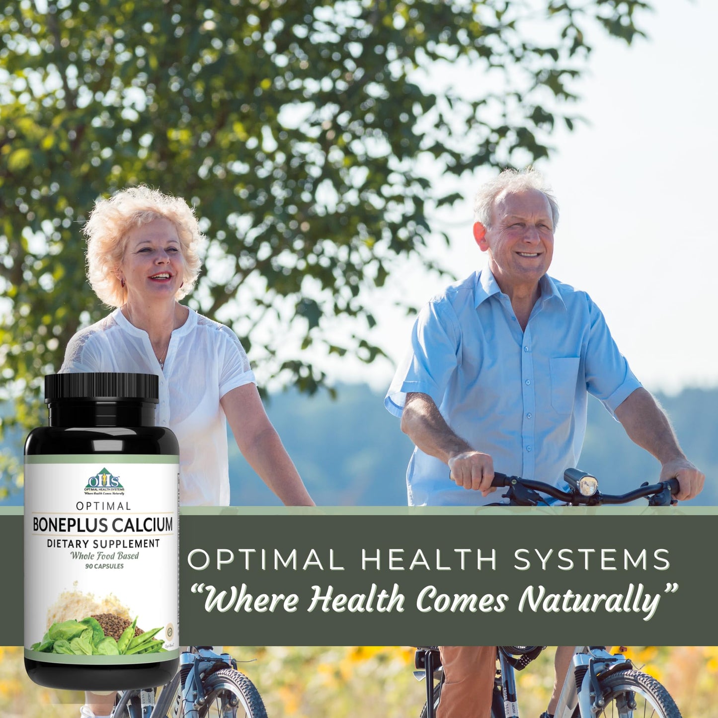 Optimal Health Systems BonePlus Calcium Capsules 90 Count