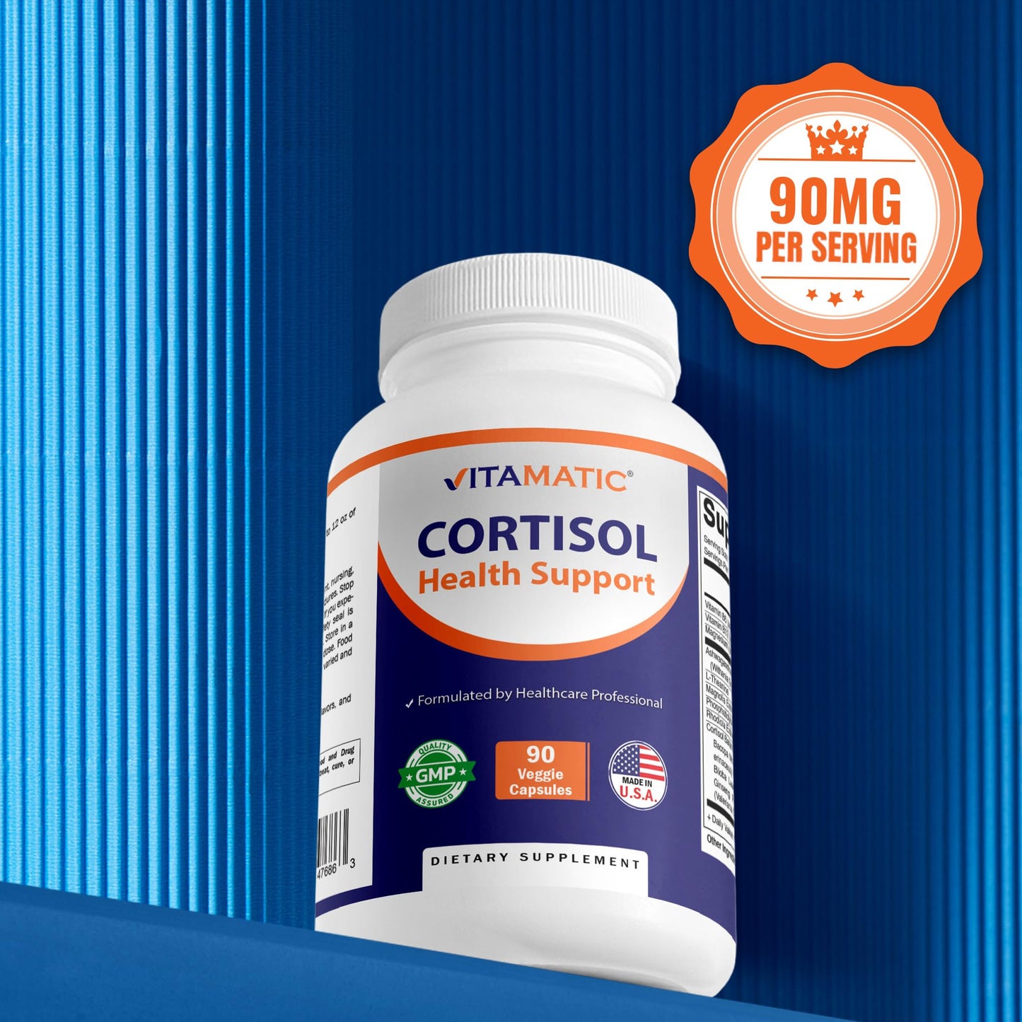 Vitamatic Cortisol Health Support Capsule 90 Count