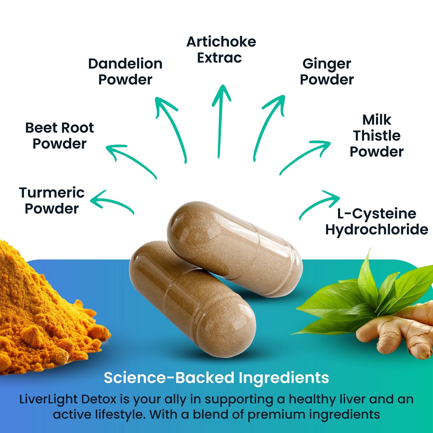 Eternal Springs Bio LiverLight Detox Capsules, 60 Capsules