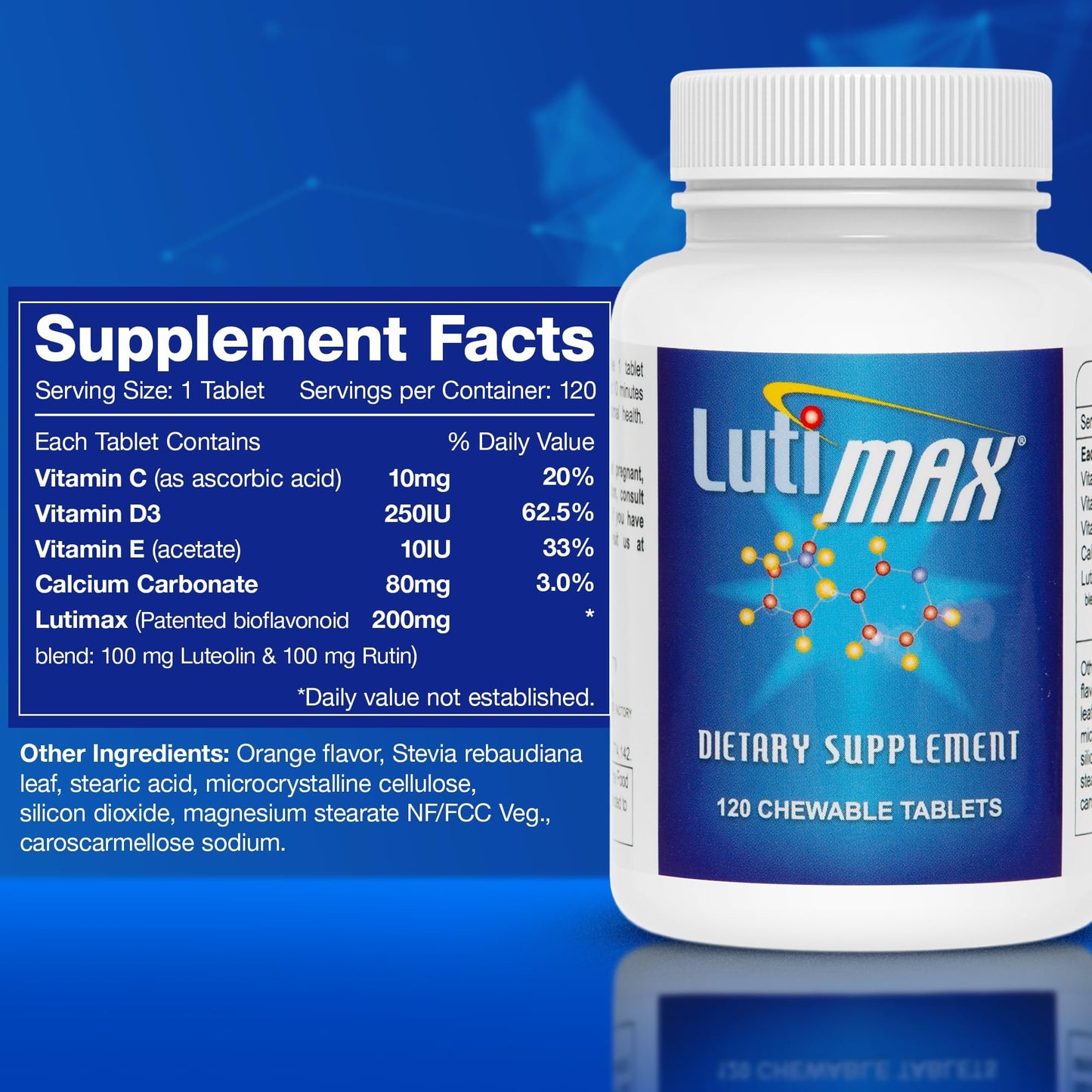 Luti Lutimax Luteolin Complex w/Rutin 120 Tablets