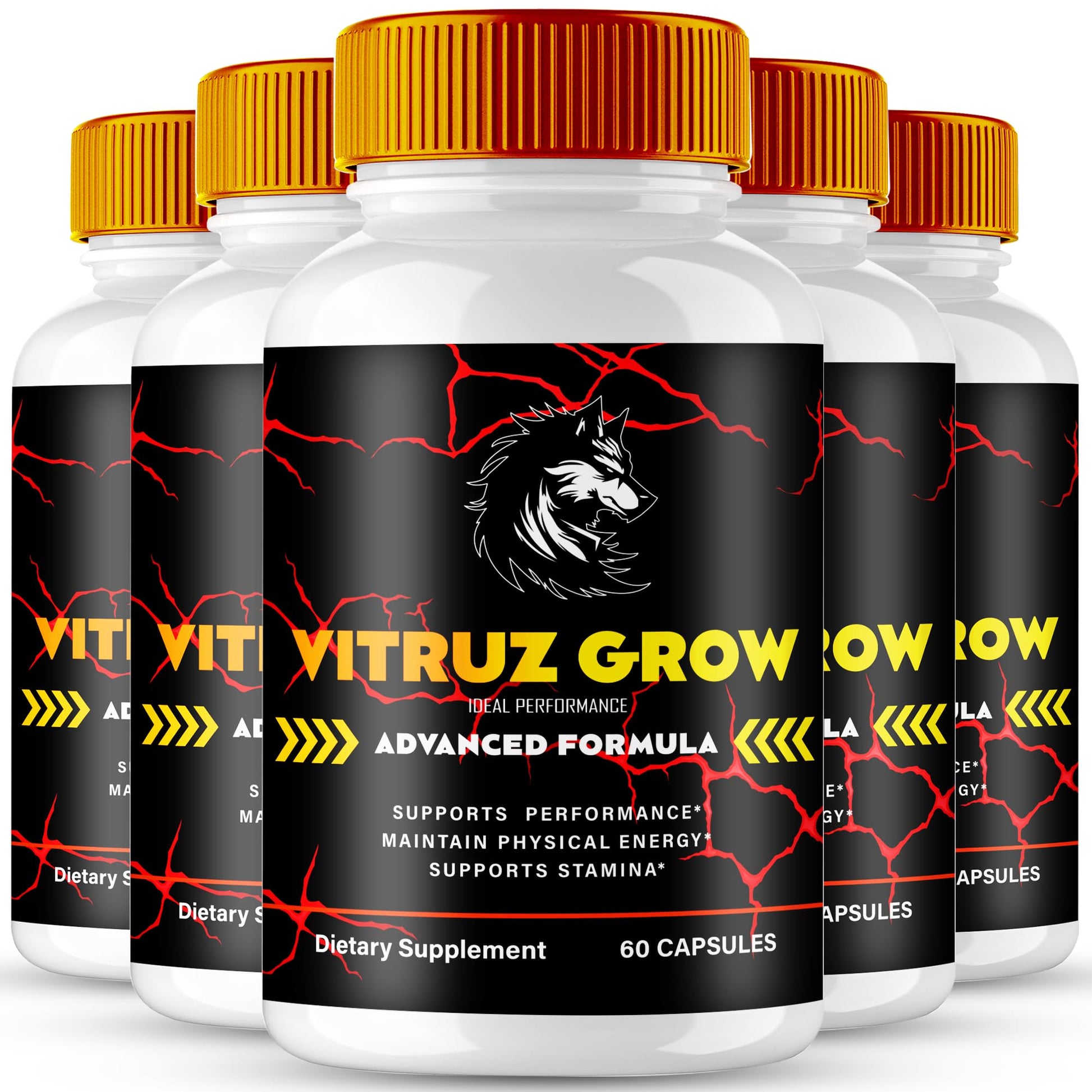IDEAL PERFORMANCE Vitruz Grow for Men Capsules, 300 Count