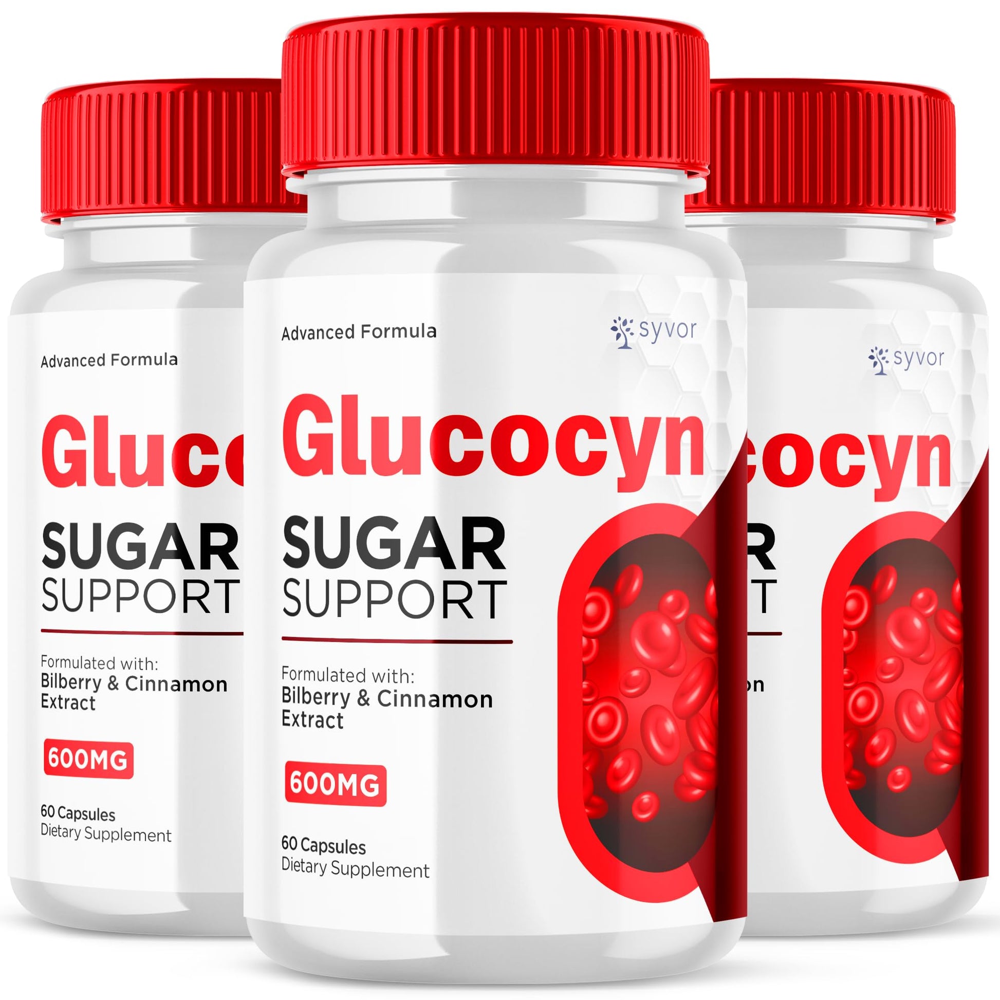 Syvor Glucocyn Capsule, 180 Capsules