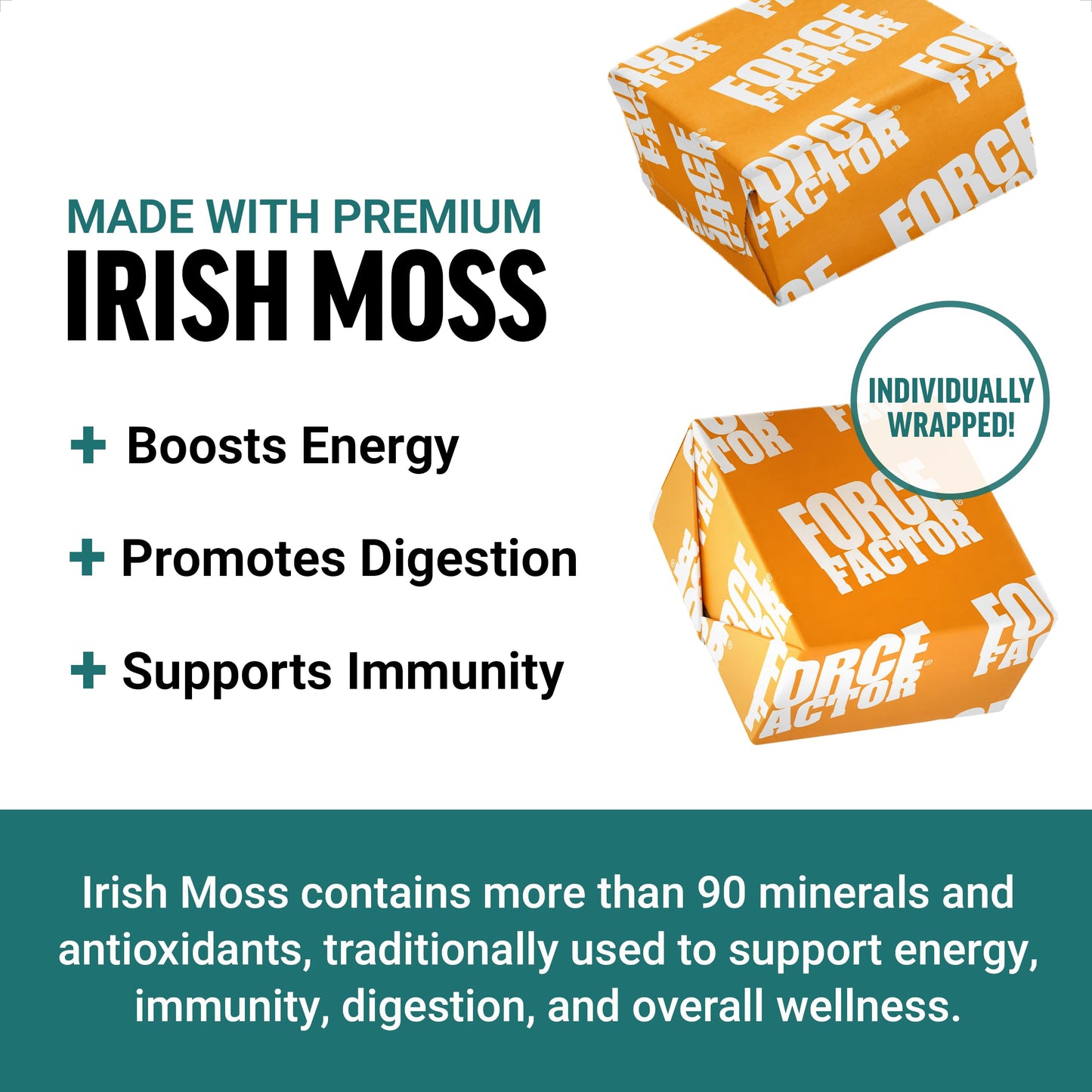Force Factor Sea Moss Soft Chews 90 Count