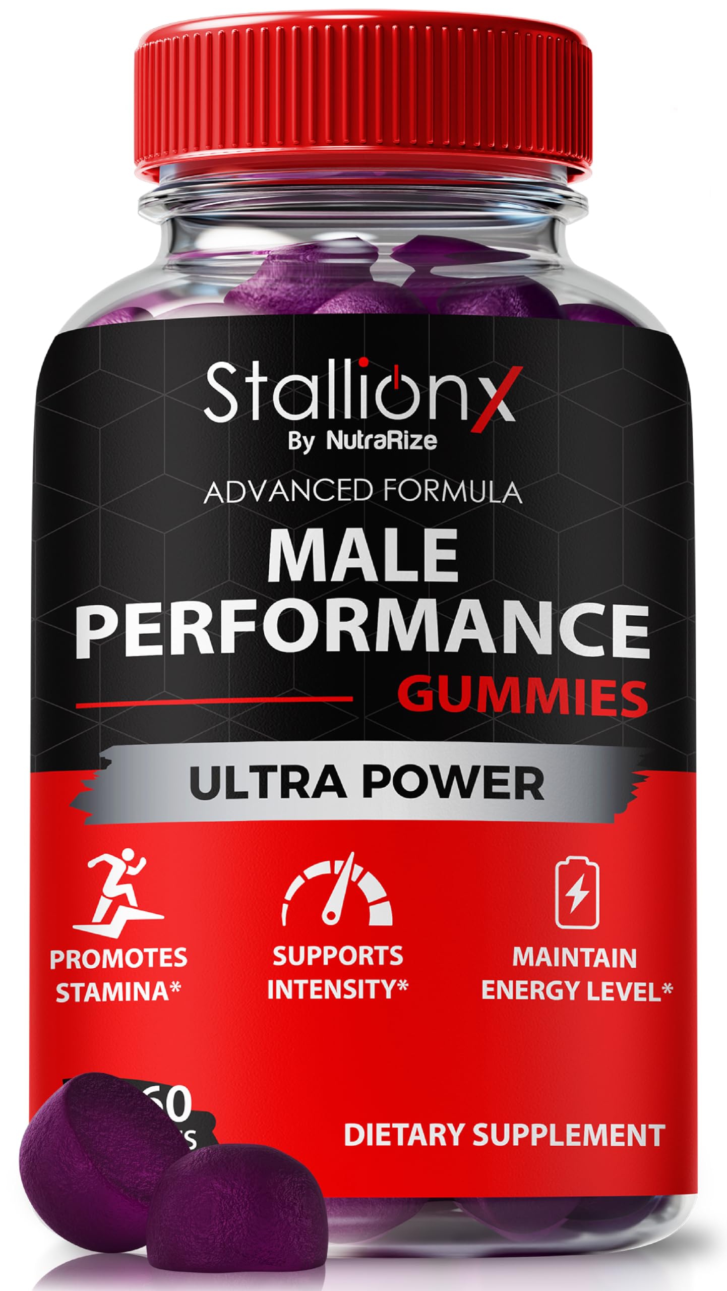 NutraRize Stallion X Gummies 60 Count