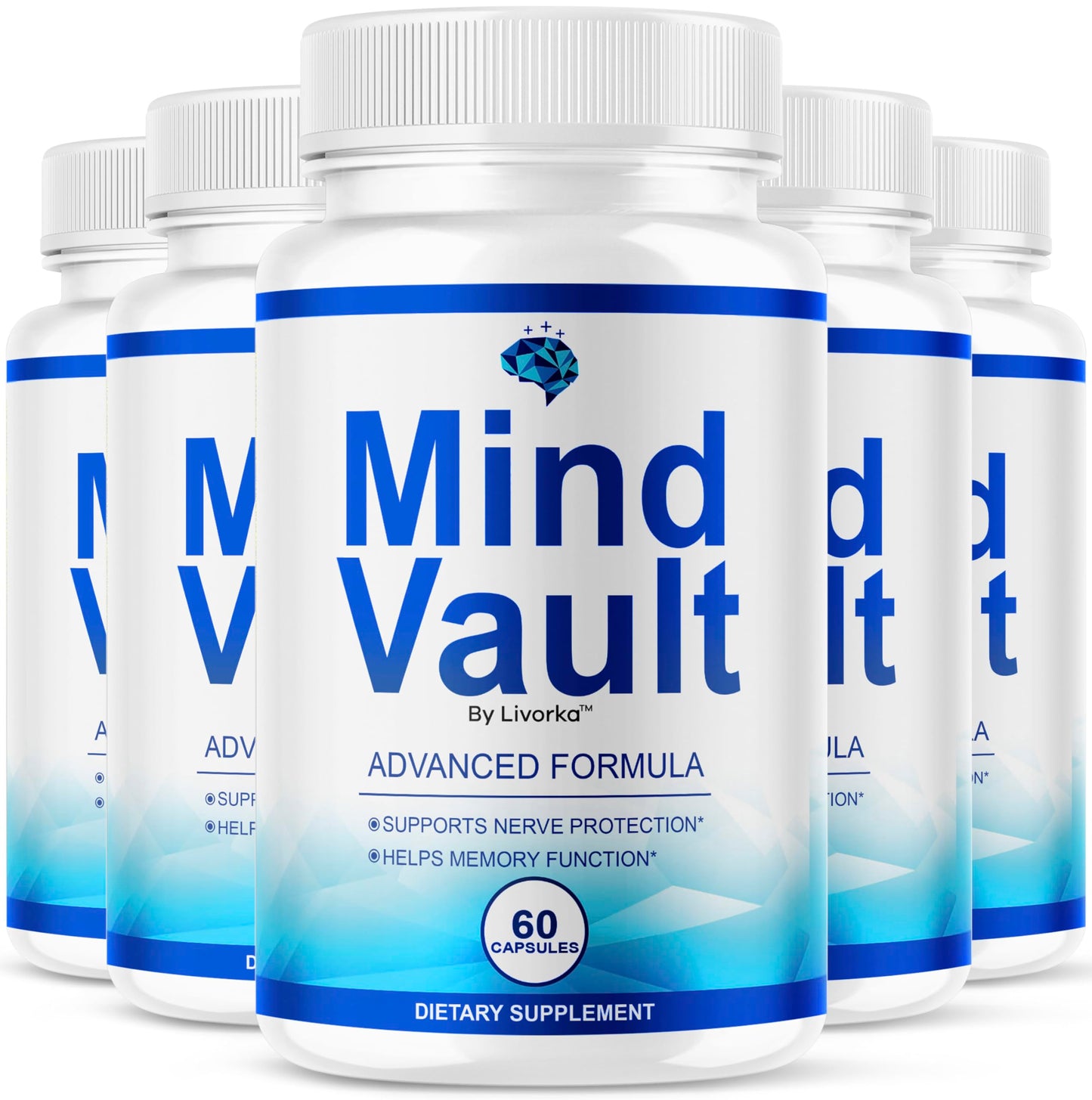 LIVORKA Mind Vault Capsules 300 Capsules
