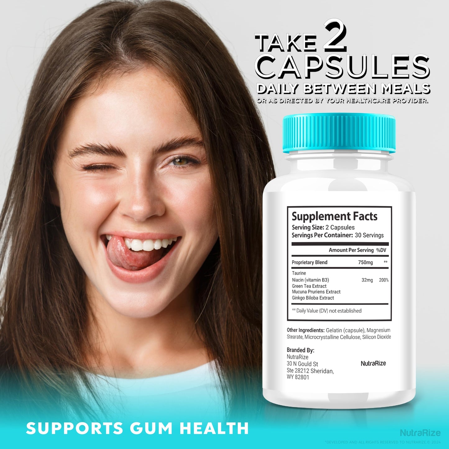 NutraRize Dental Defender Capsules, 120 Capsules