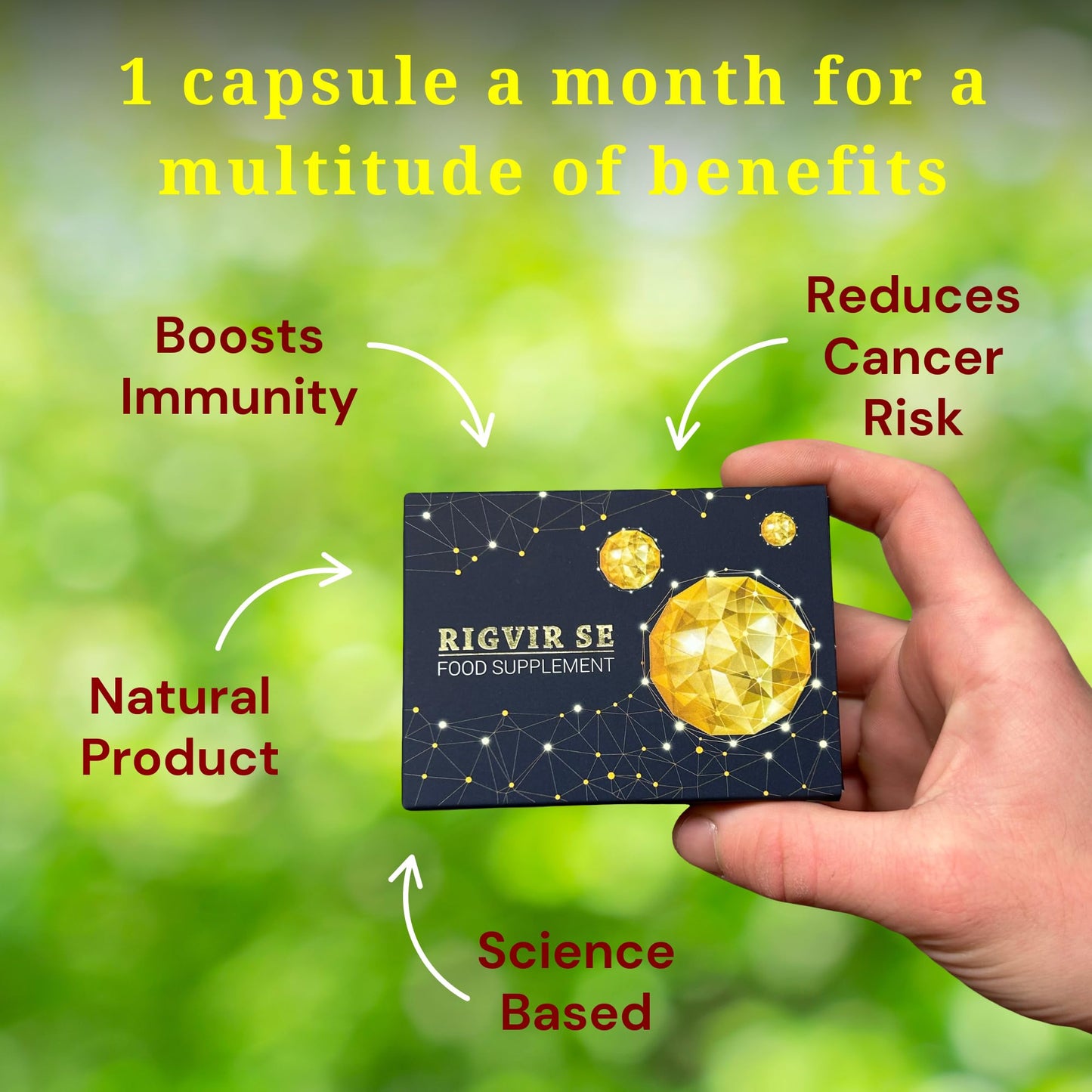 RIGVIR SE Immune Support Capsule, 1 Count