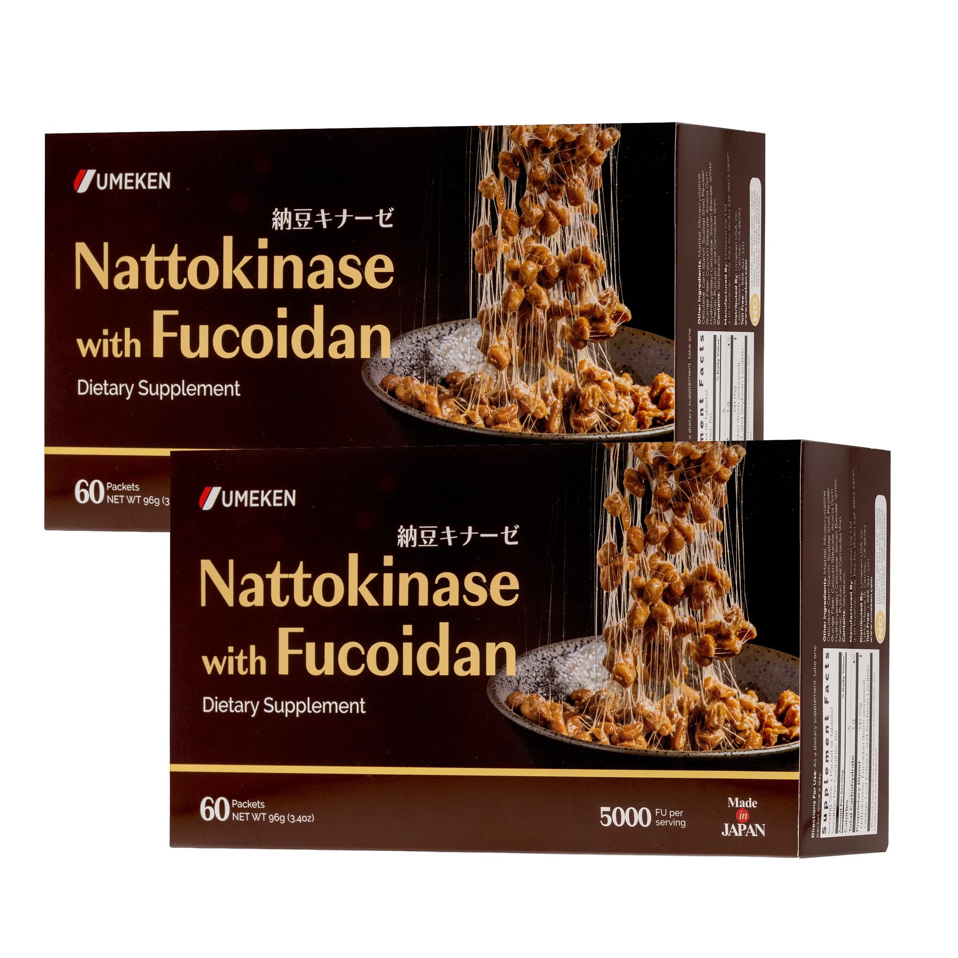 Umeken Nattokinase Plus Fucoidan Tablet 120