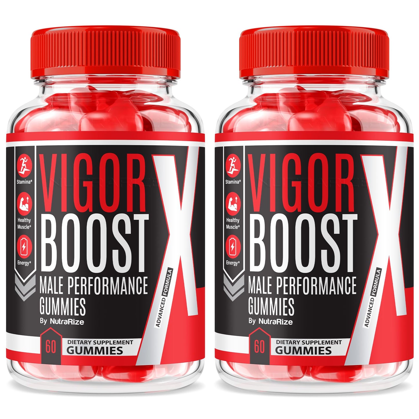 NutraRize Vigor Boost X Gummies 120