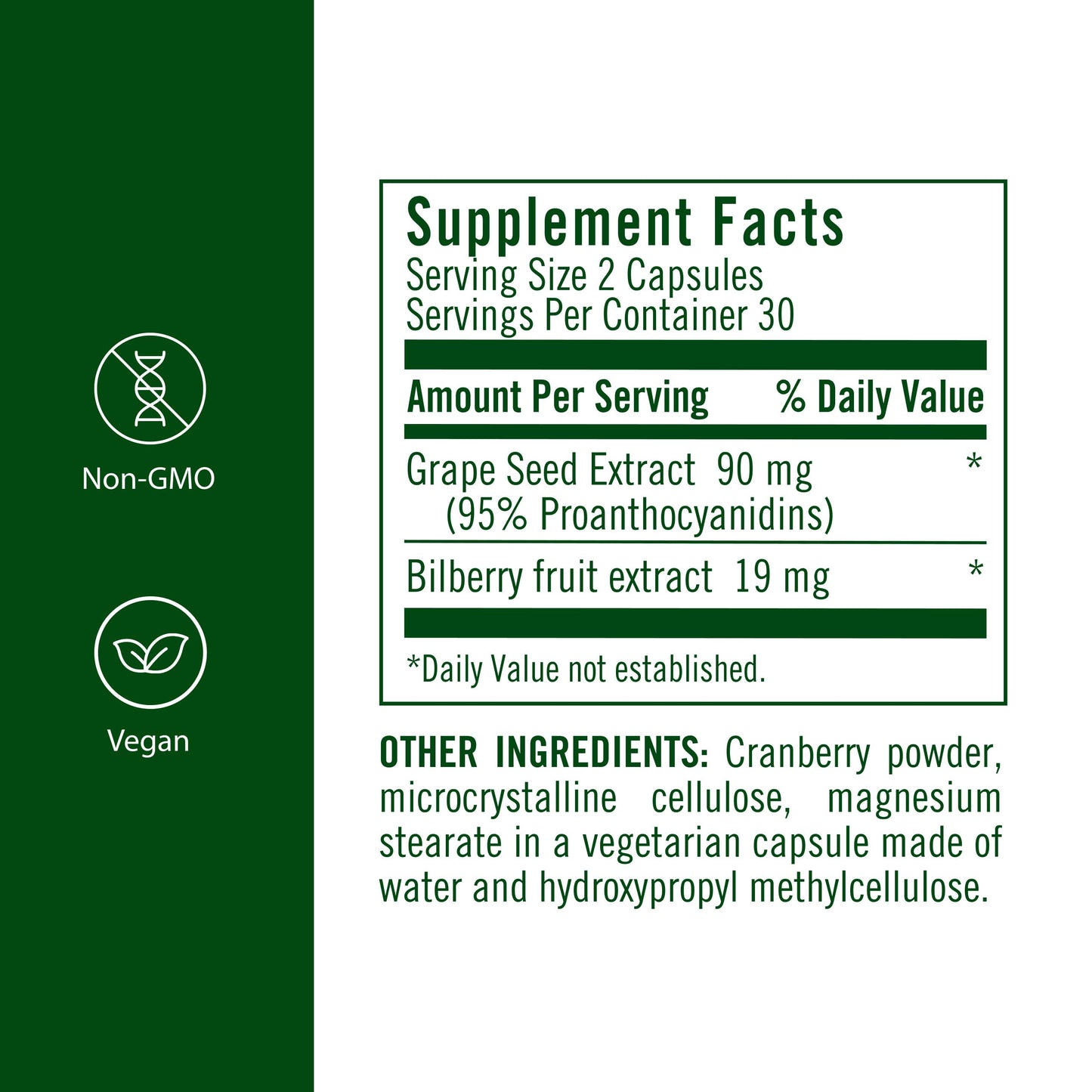 Flora Grape Seed Extract Plus Capsules 60 Capsules