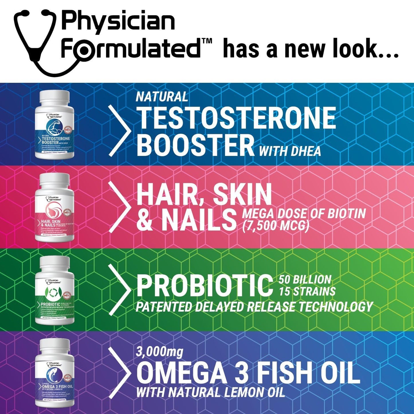 Physician Formulated Fish Oil Omega-3 Softgels 180 Count