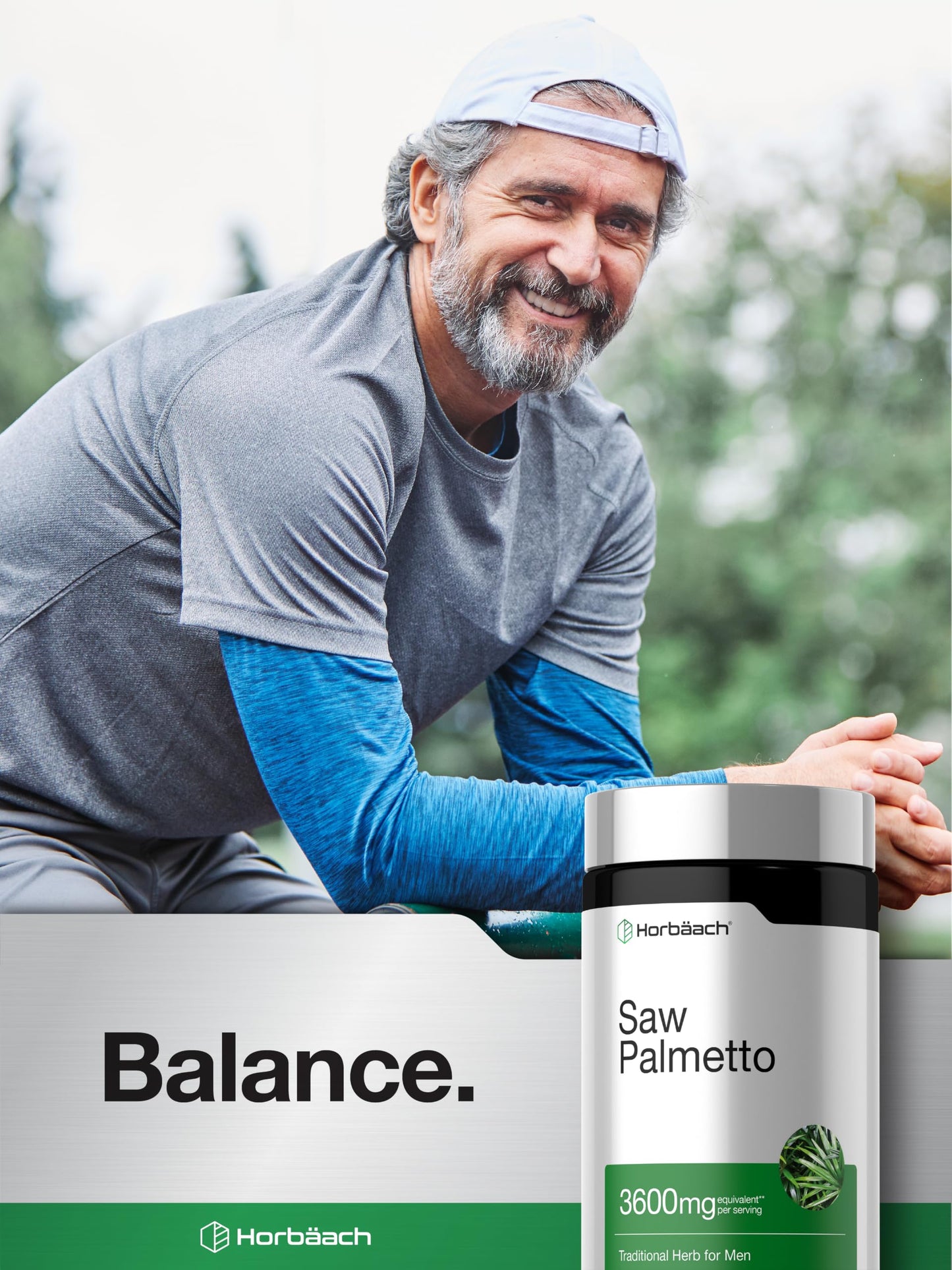Horbäach Saw Palmetto Extract 120 Capsules