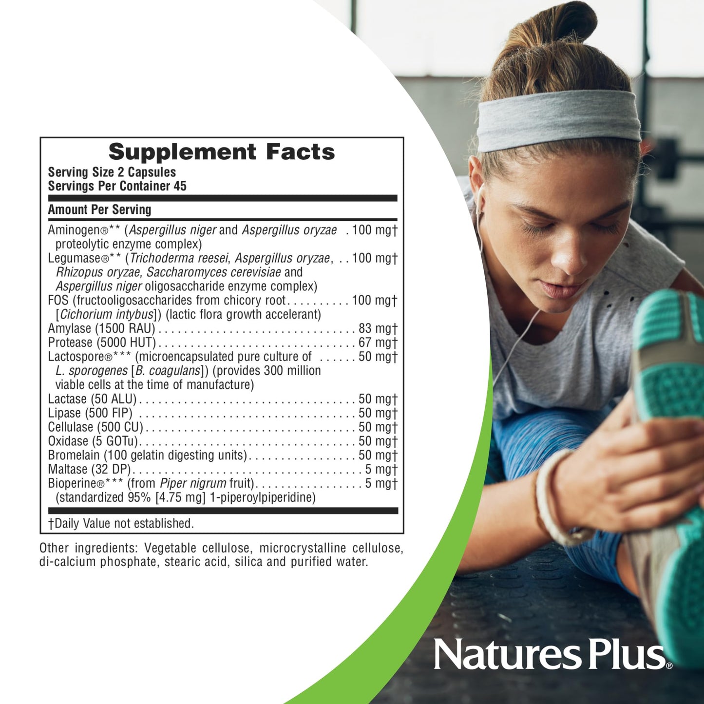 NaturesPlus Acti-Zyme 90 Capsules
