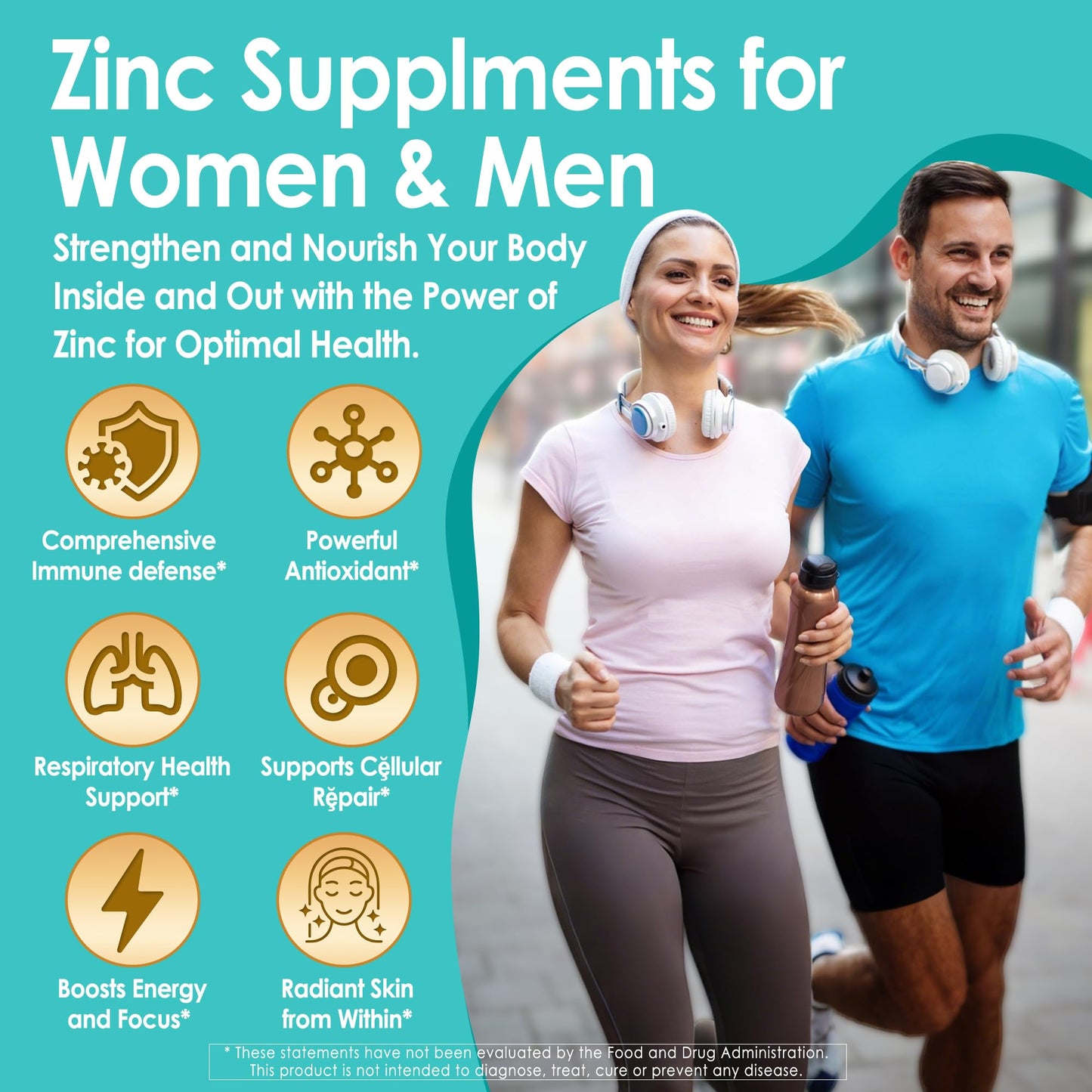 LILICARE Fermented Zinc Gummies 120 Gummies