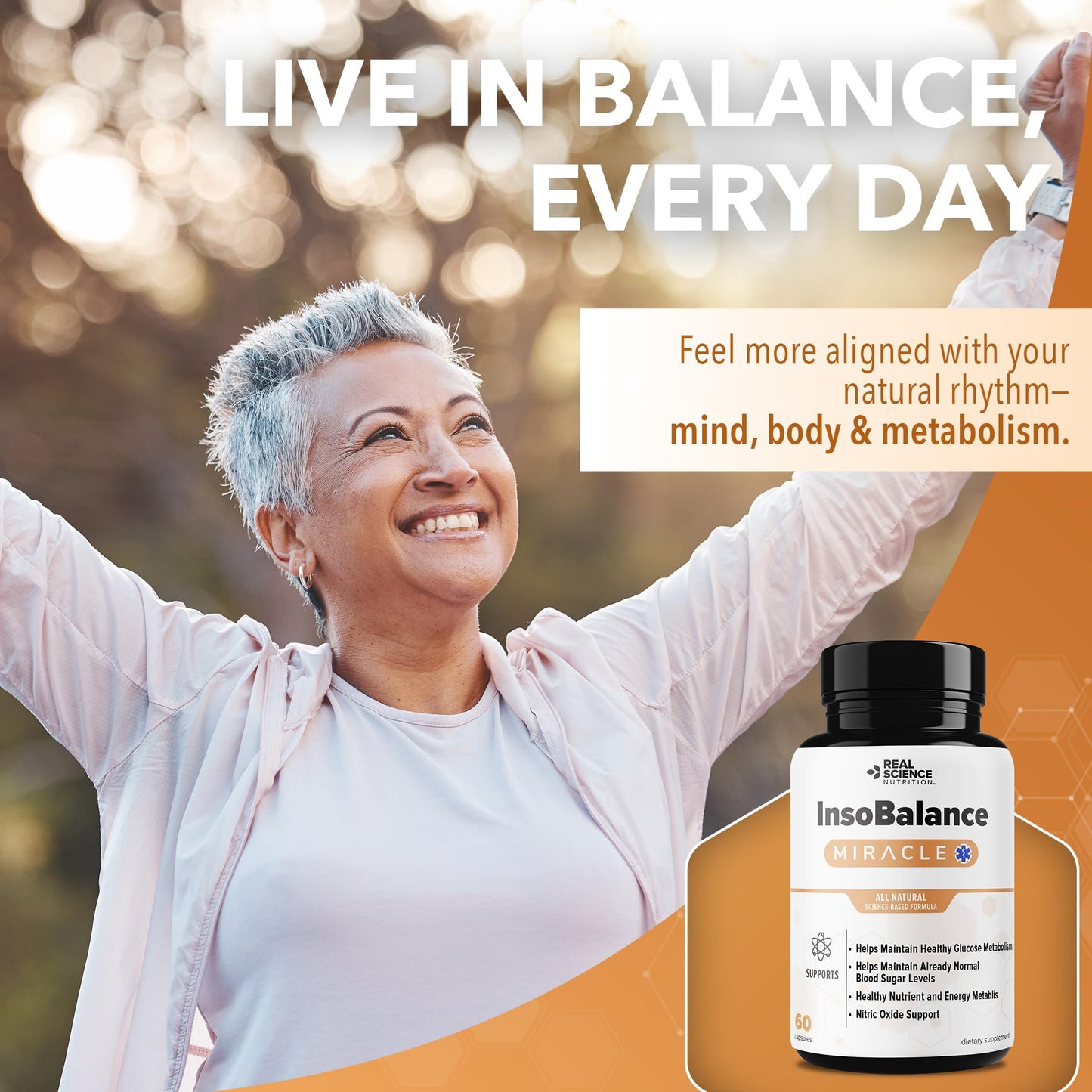 Real Science Nutrition InsoBalance Miracle 60 Capsules