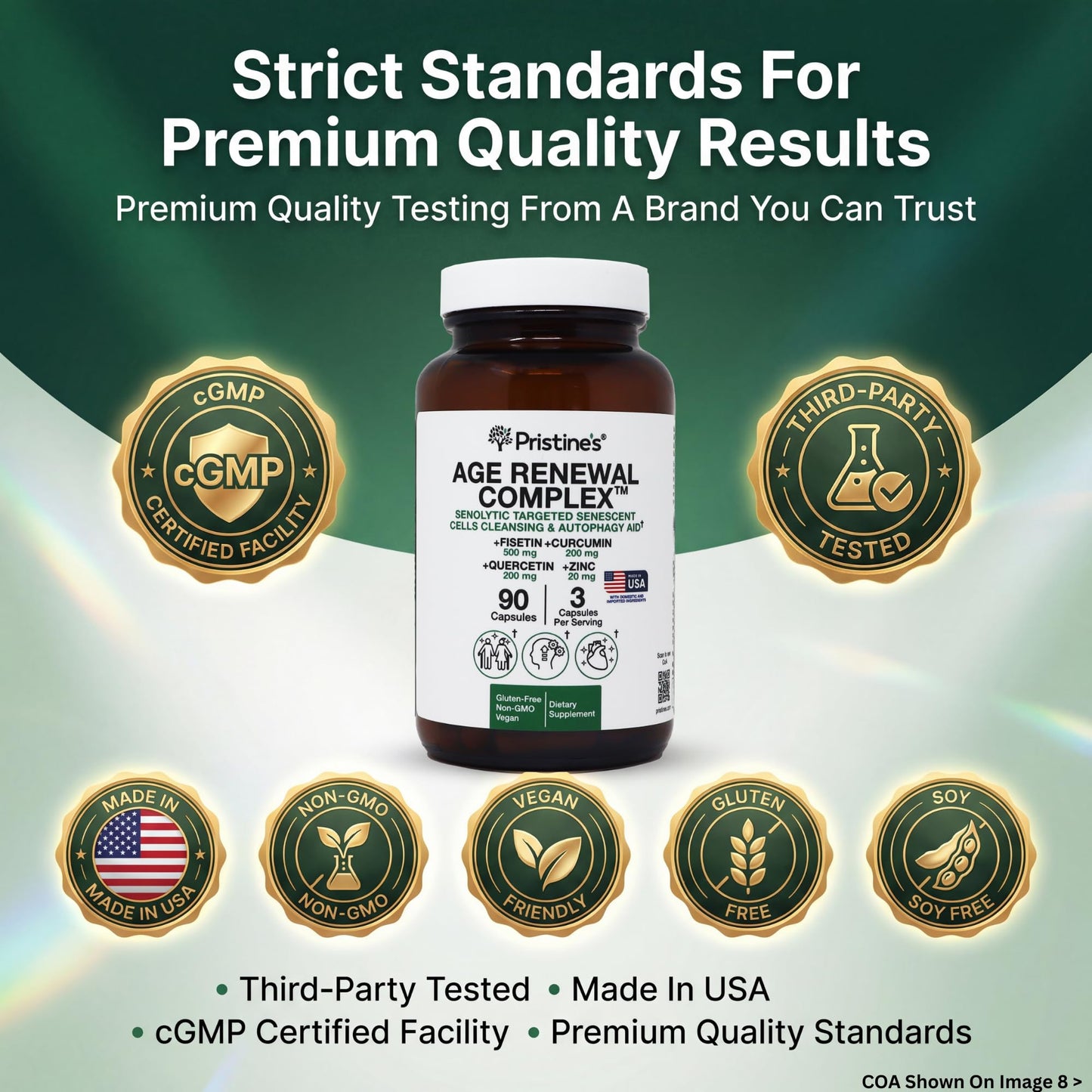PRISTINE'S Age Renewal Complex Capsule 90 Count