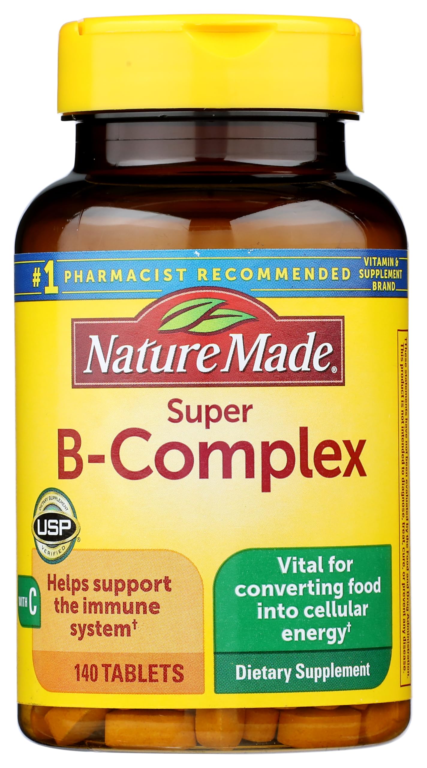 Nature Made Super Vitamin B-Complex Tablets 140