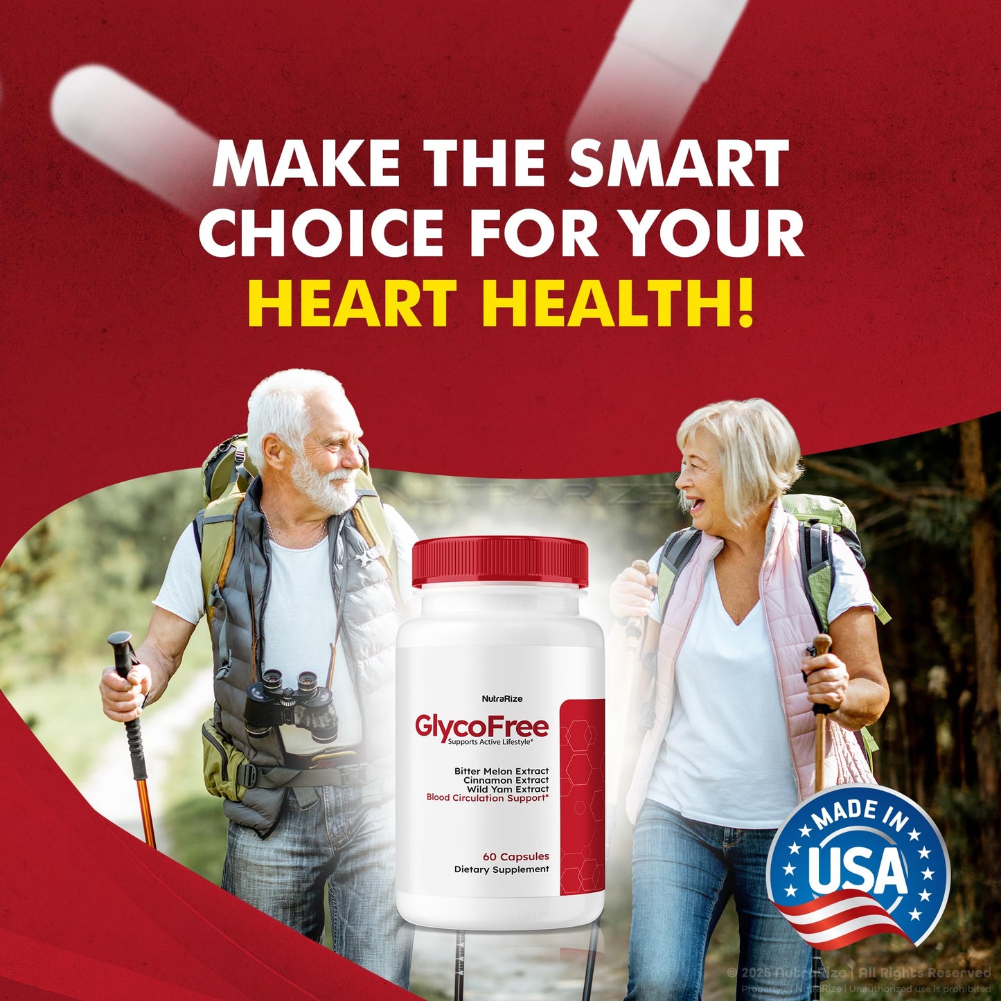 NutraRize GlycoFree Capsules, 300 Capsules
