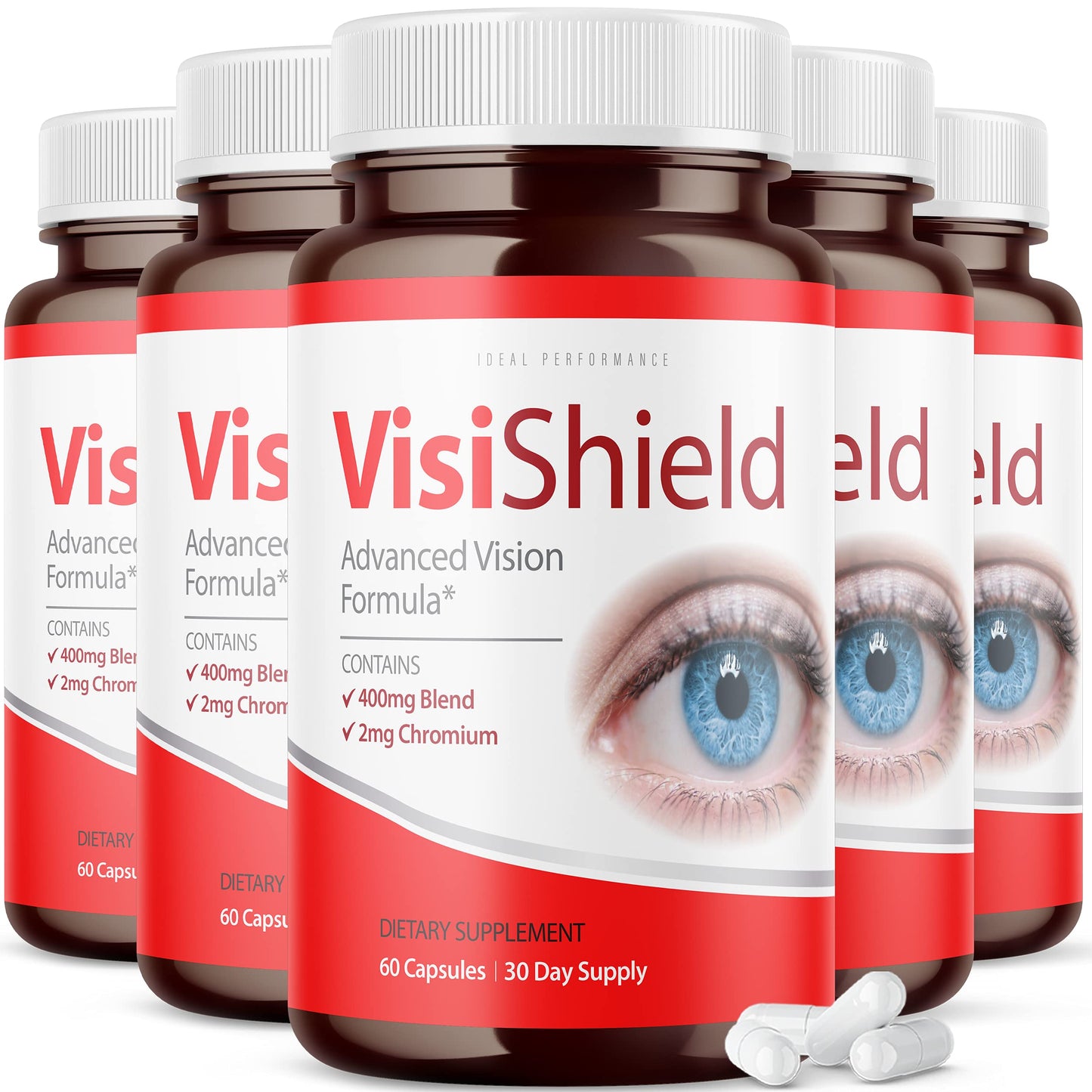 IDEAL PERFORMANCE Visishield Advanced Vision Formula for Eyes Capsule, 300 Capsules