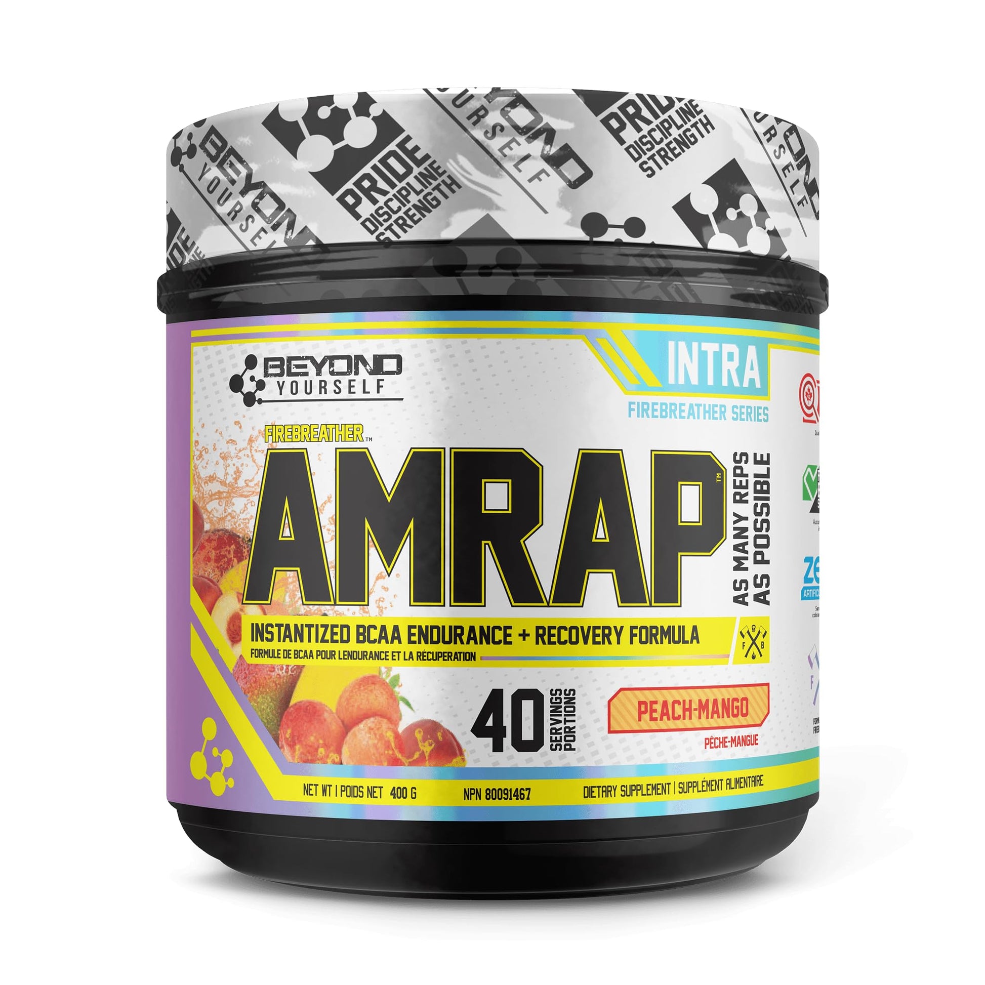 Beyond Yourself AMRAP Peach Mango Powder, 14 Ounces