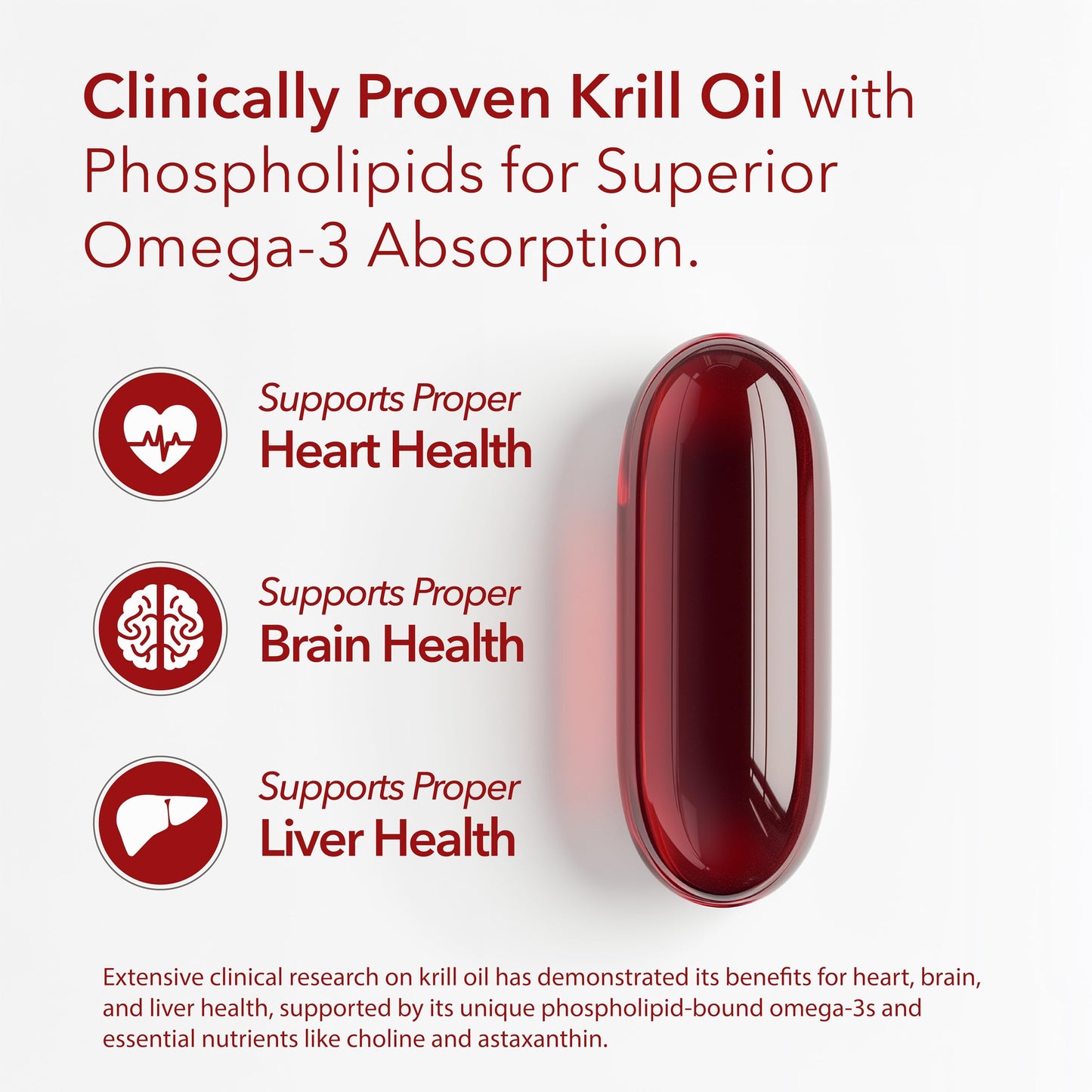 Mobisyn Krill Oil 1000mg Softgels 60 Count
