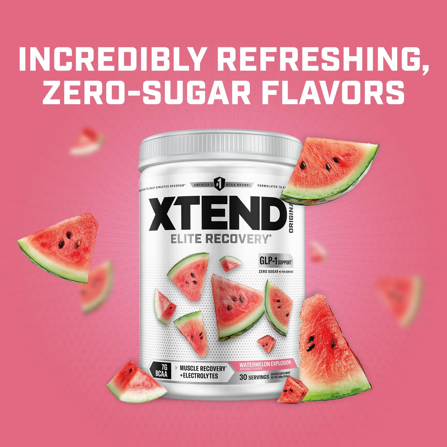 Xtend Original BCAA Powder Watermelon Explosion 13.2 oz