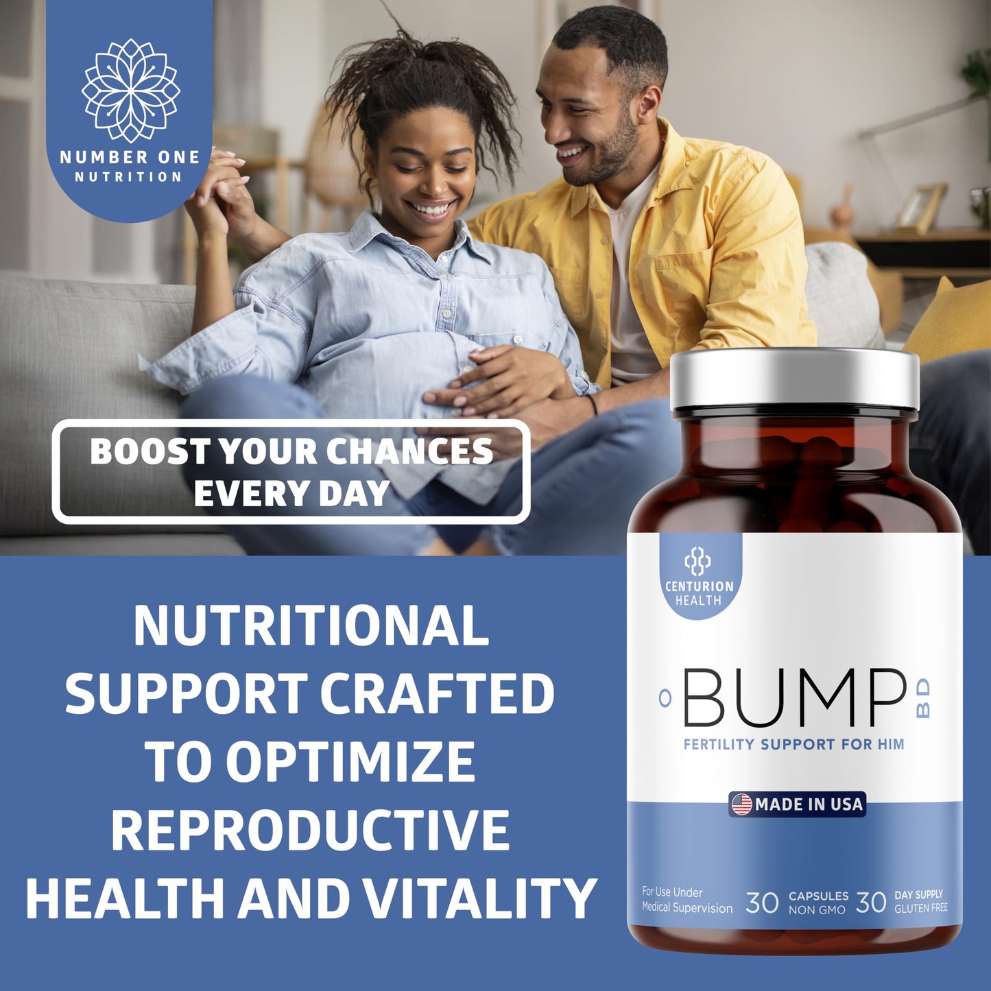 Centurion Health Bump BD Capsules, 30 Capsules