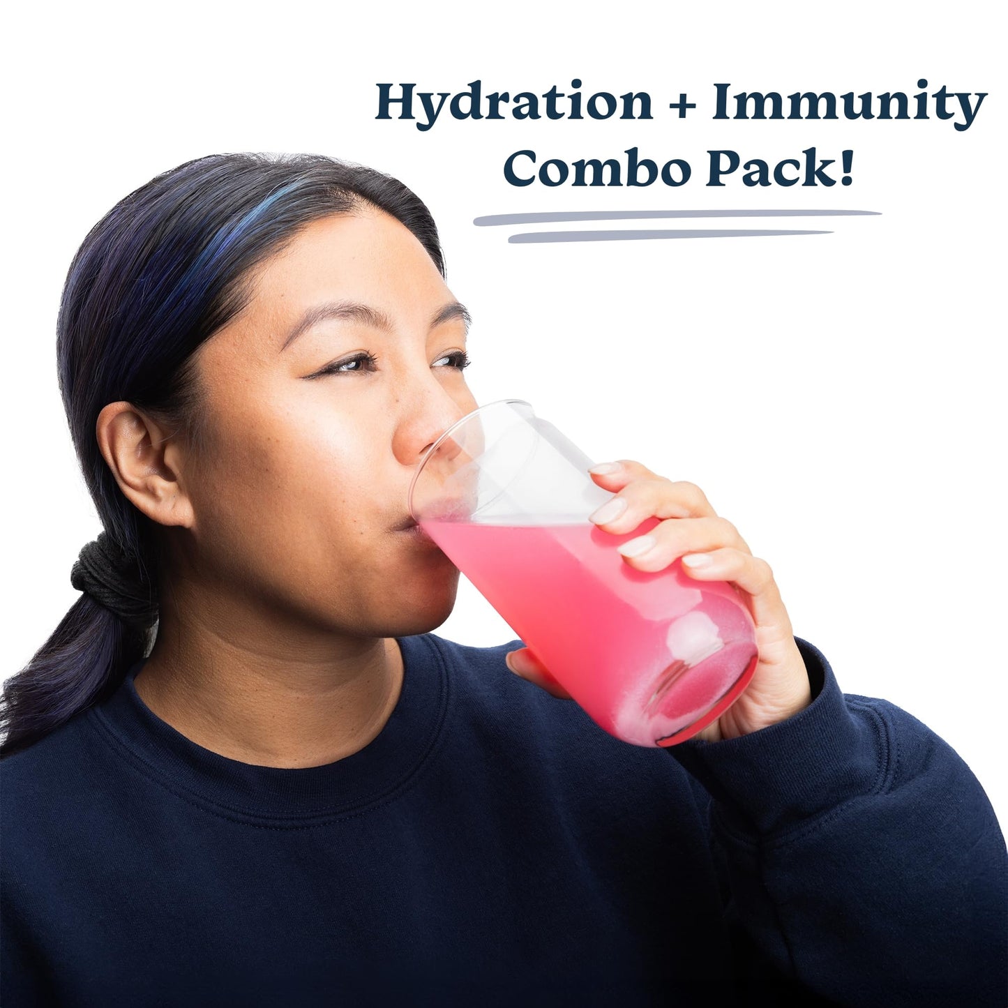 Drinklits Ginger-Lime Electrolyte Hydration & Strawberry Immunity Tablets, 20 Tablets