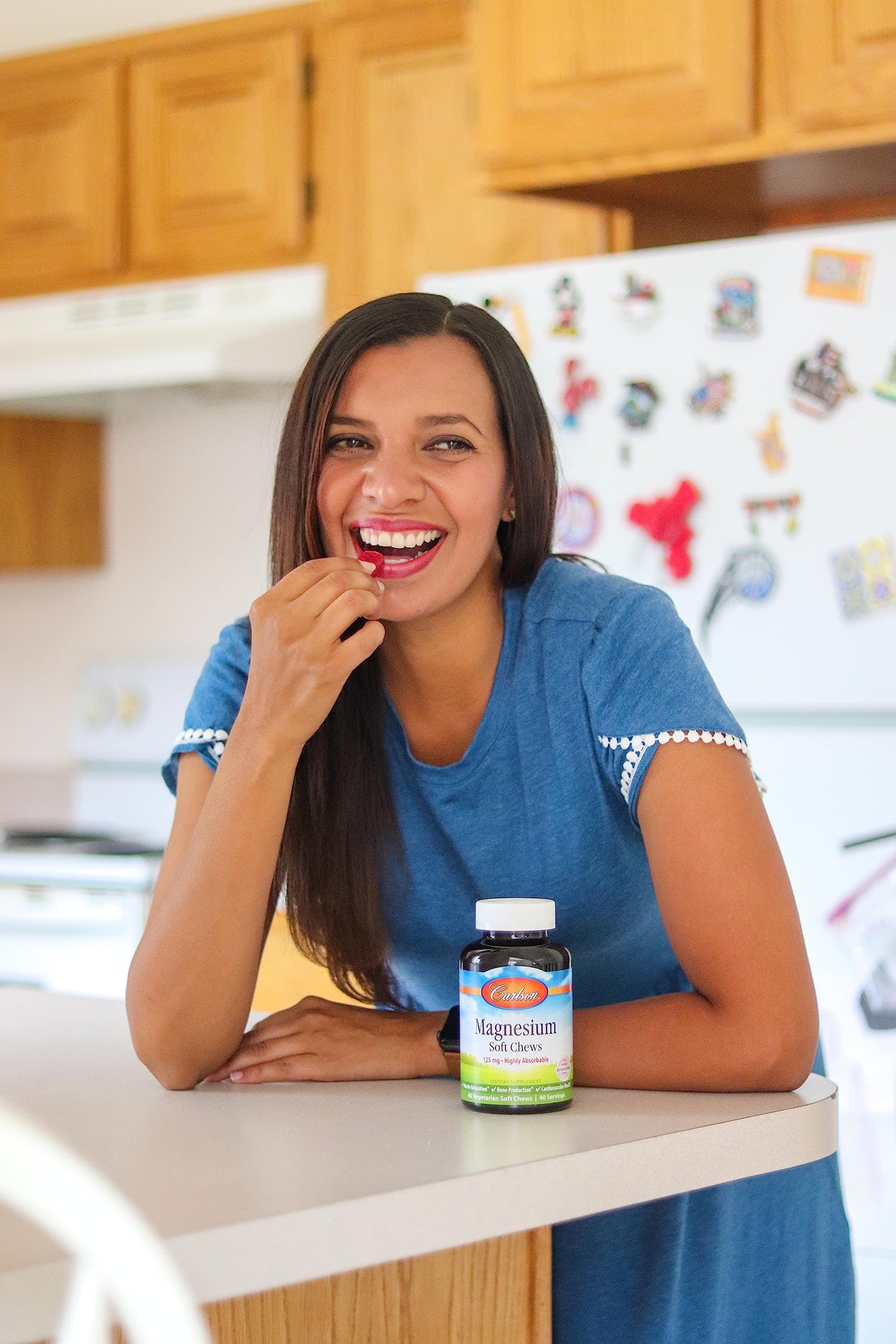 Carlson Magnesium Softgels 125 mg, 40 Softgels
