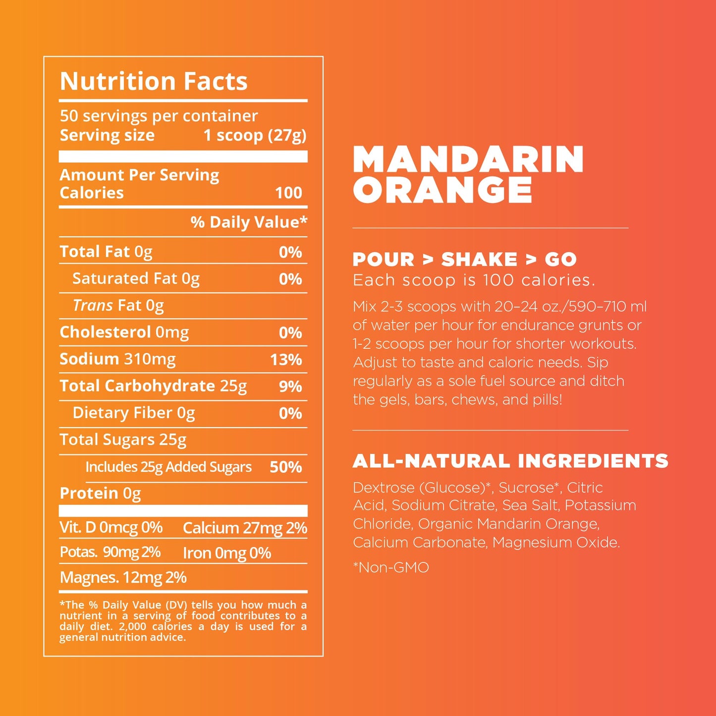 Tailwind Nutrition Endurance Fuel Powder 29 Servings