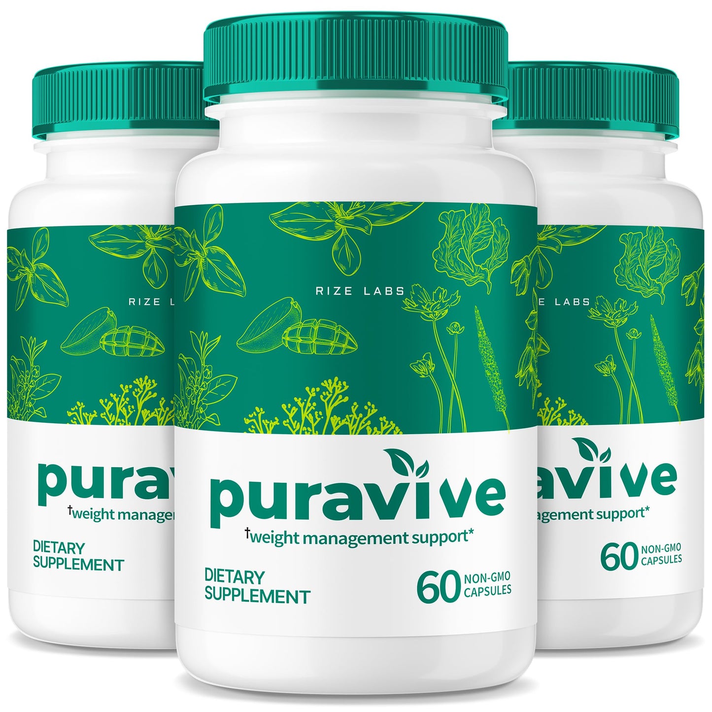 Rize Labs Puravive WeightLoss 180 Capsules