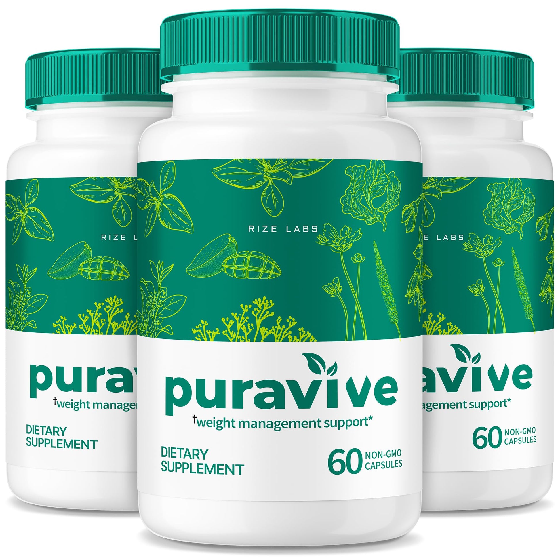 Rize Labs Puravive WeightLoss 180 Capsules