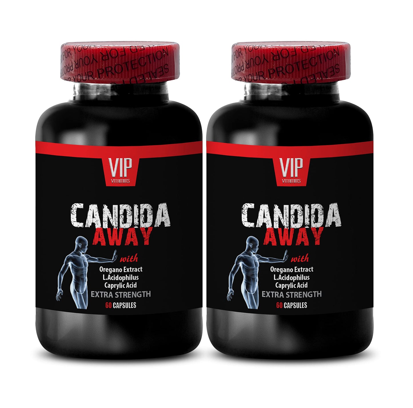 VIP VITAMINS Organic Reishi Mushroom Powder Capsules, 120 Capsules