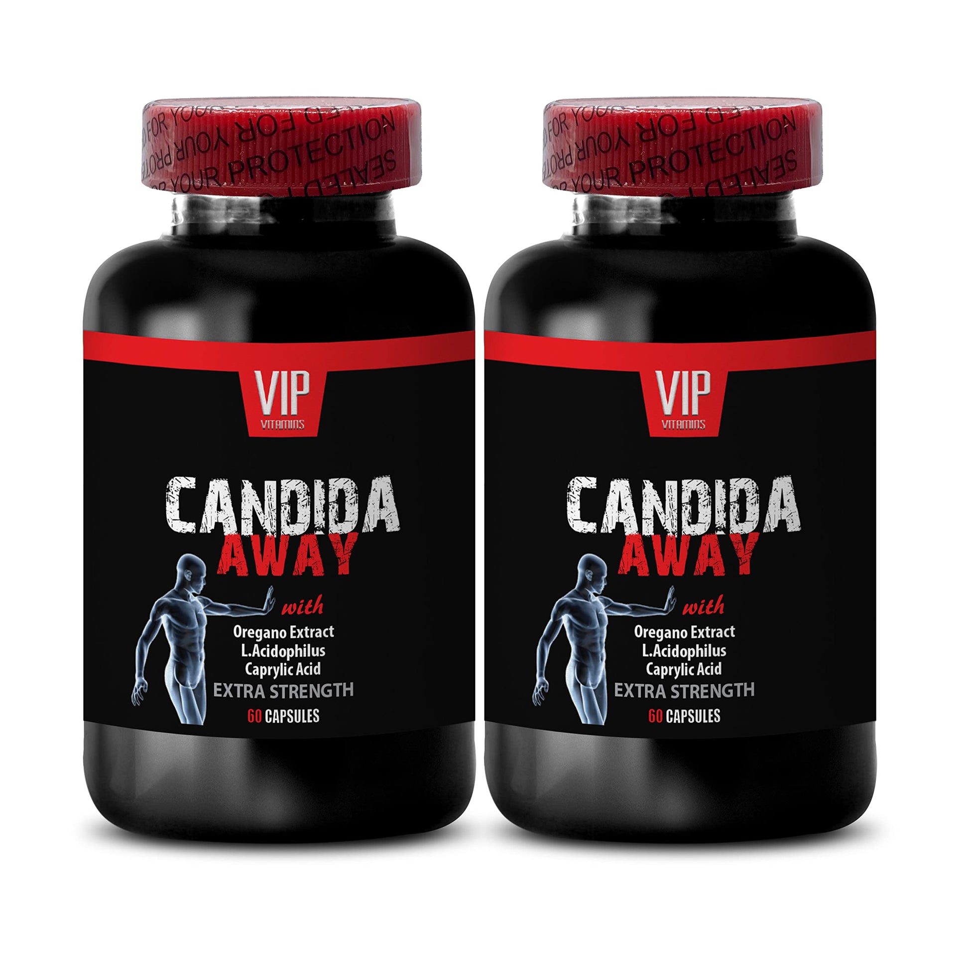 VIP VITAMINS Organic Reishi Mushroom Powder Capsules, 120 Capsules