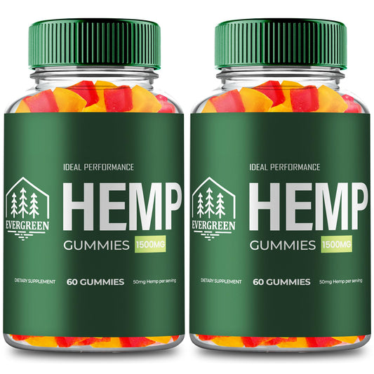 Ideal Performance Evergreen Hemp Gummies 120 Gummies