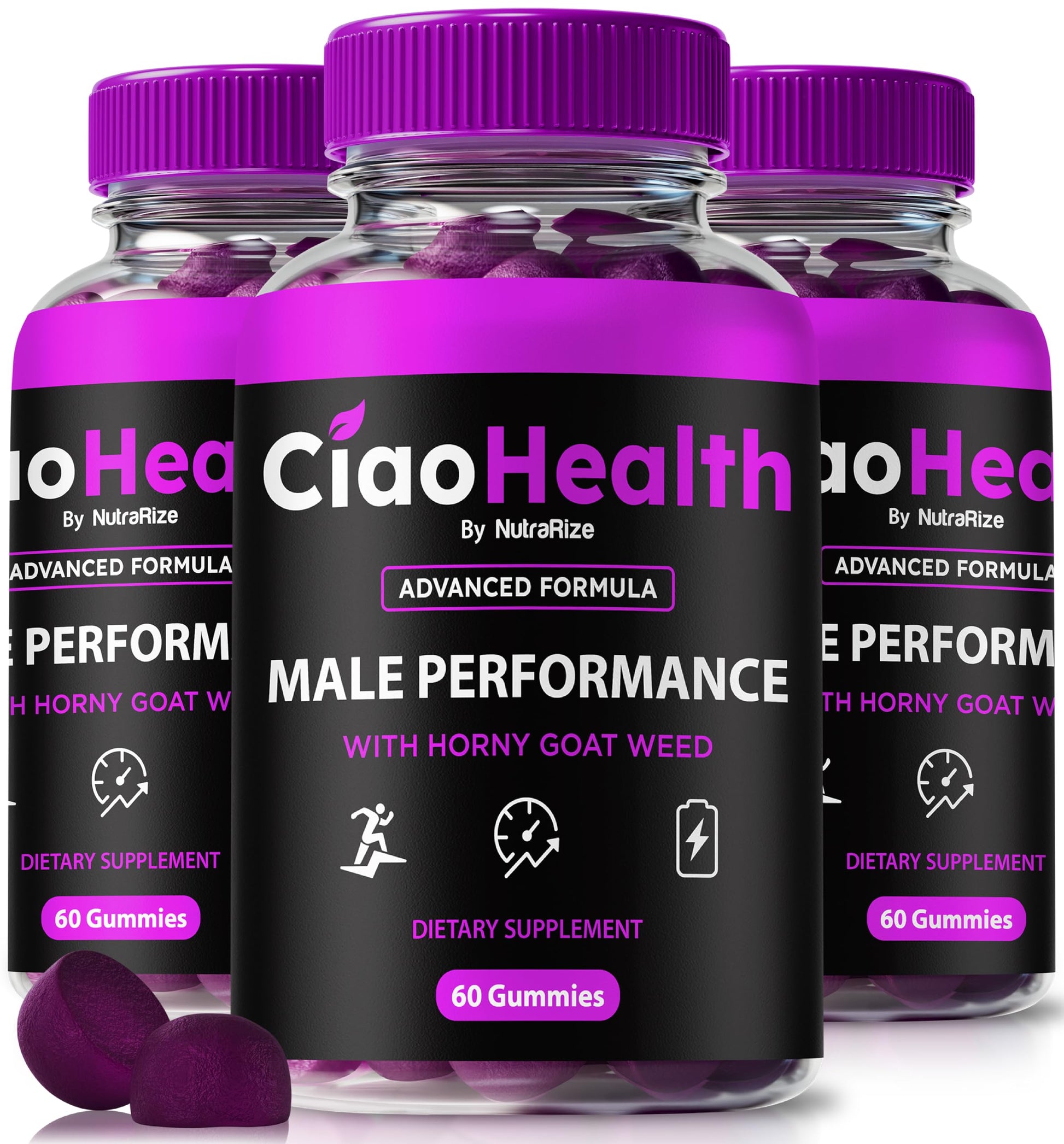 NutraRize Ciao Health Gummies 180 Gummies