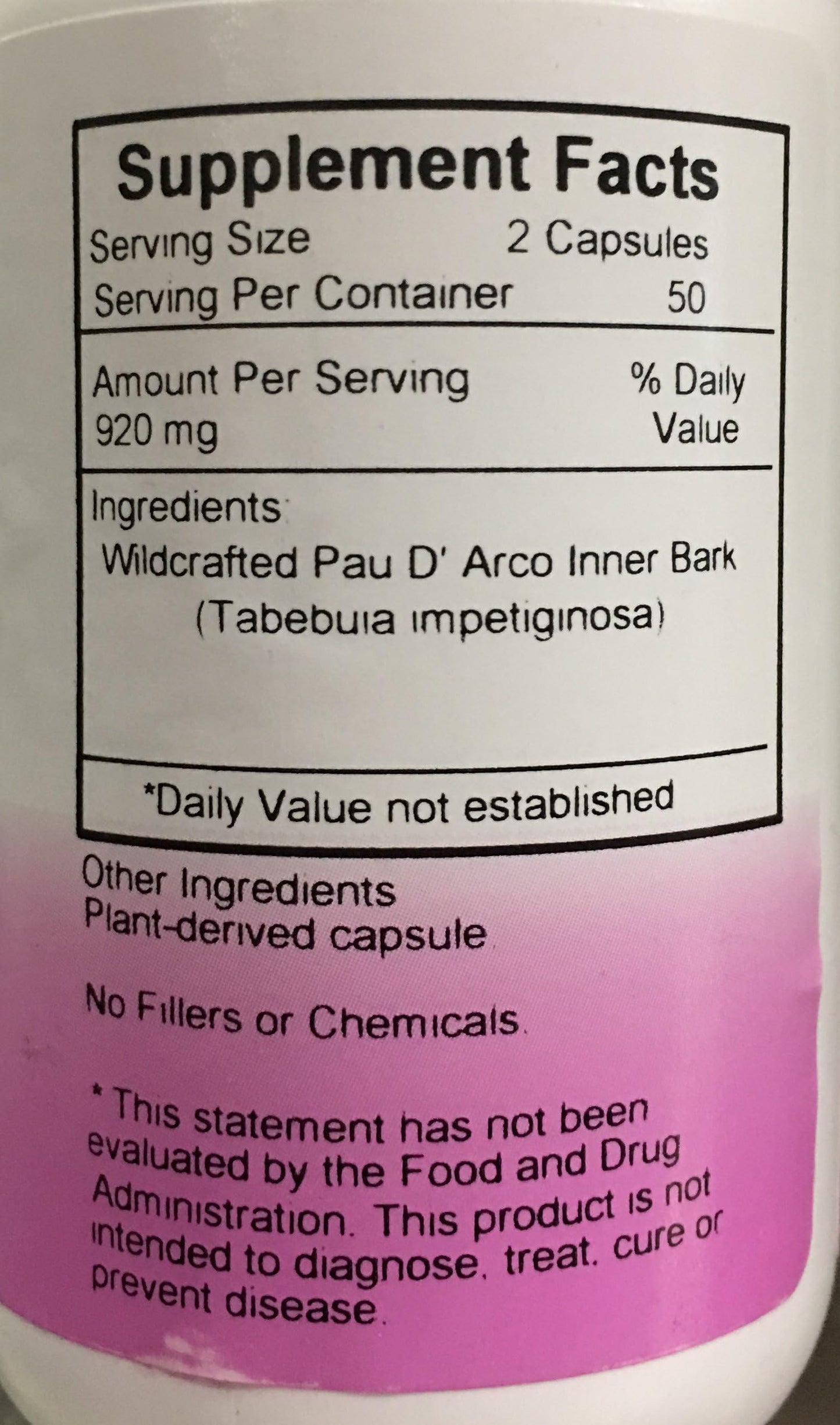 Christopher's Original Formulas PAU D'Arco Capsule 100 Count